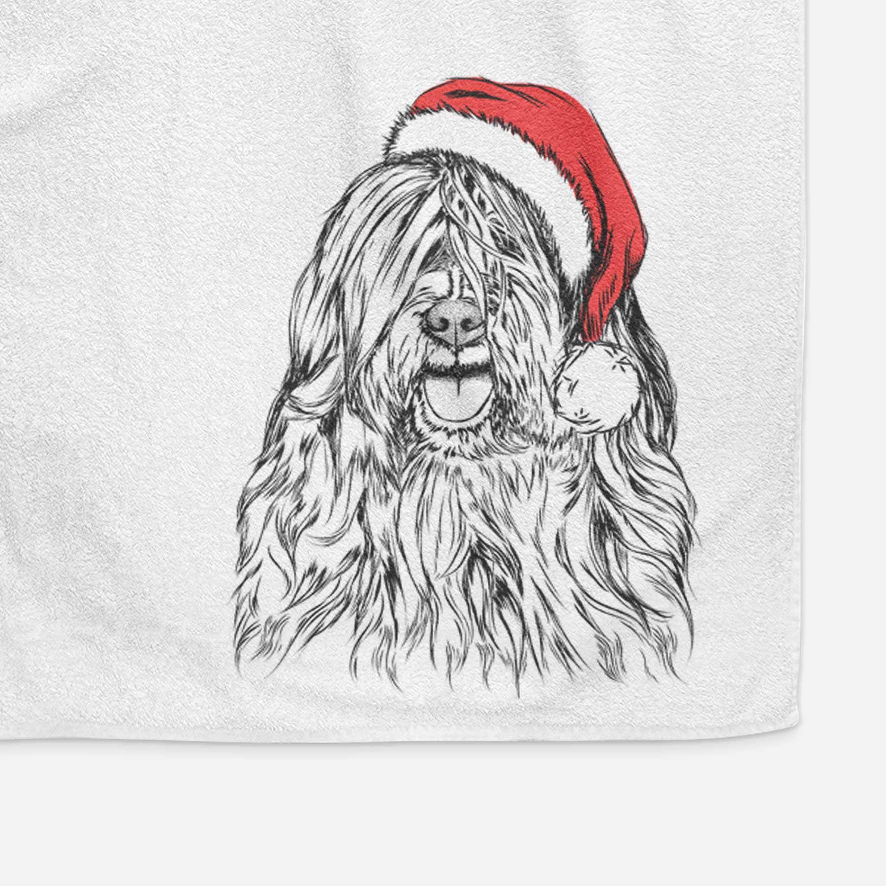 Trinket the Tibetan Terrier Decorative Hand Towel