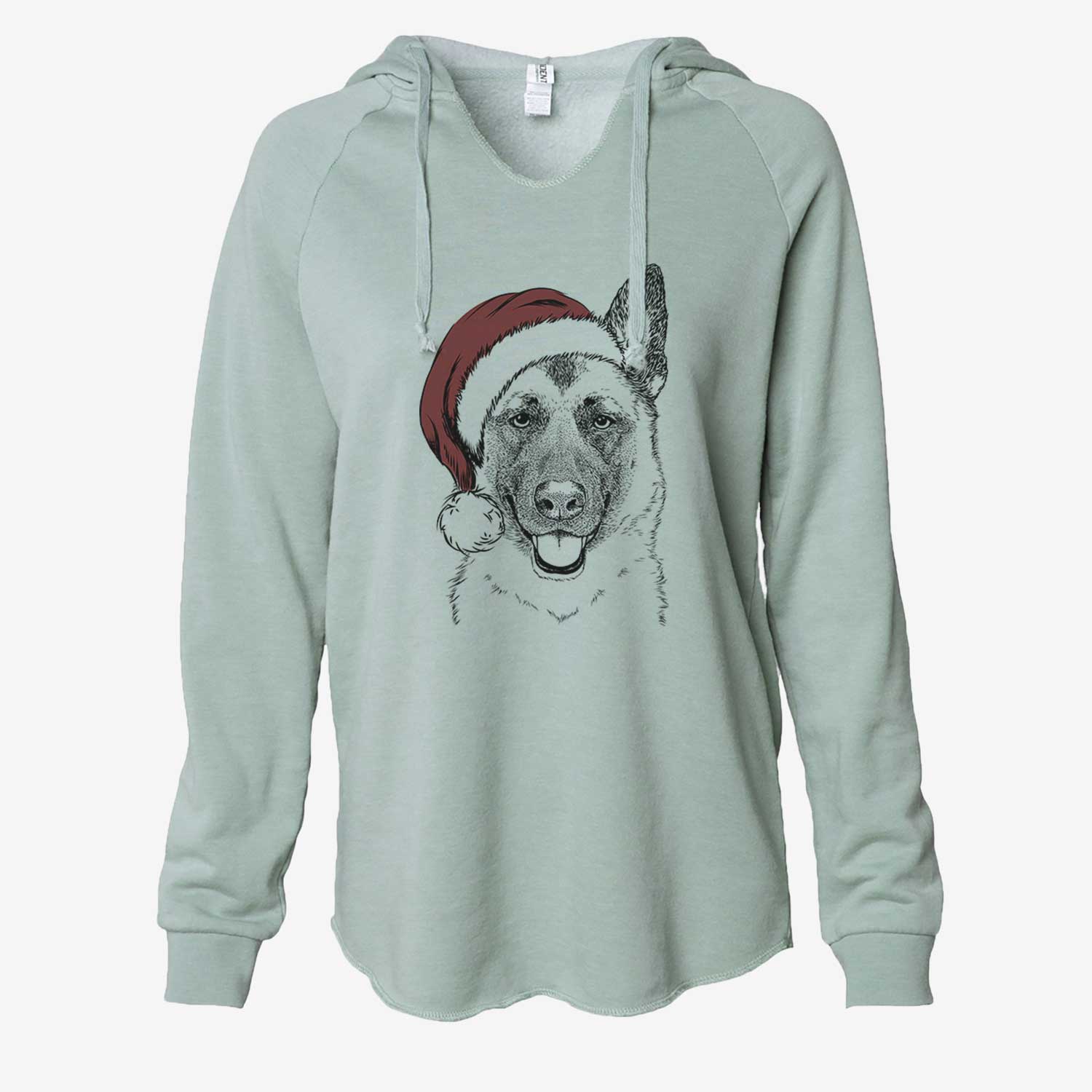 Trooper the German Shepherd - Cali Wave Hooded Sweatshirt