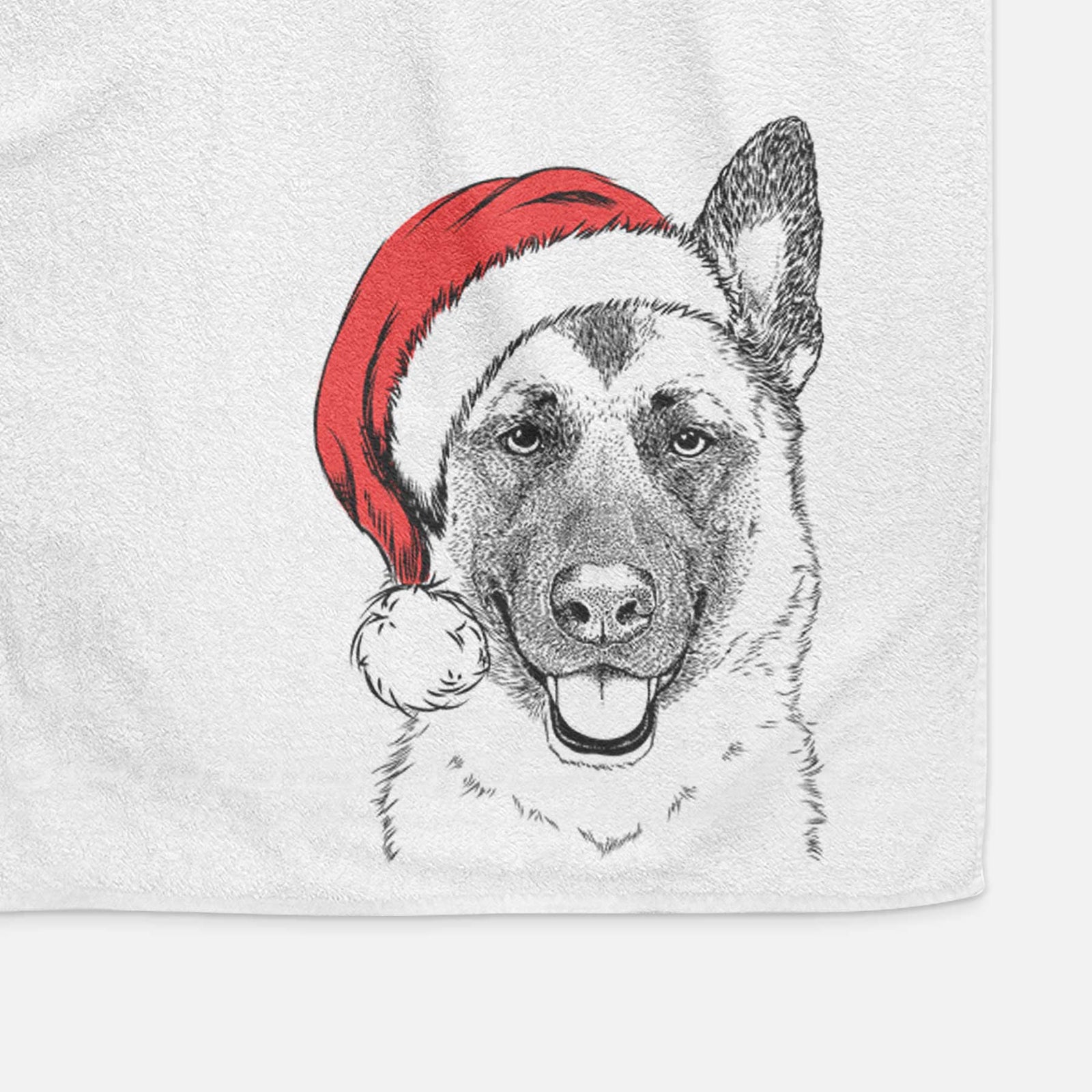 Trooper the German Shepherd Decorative Hand Towel