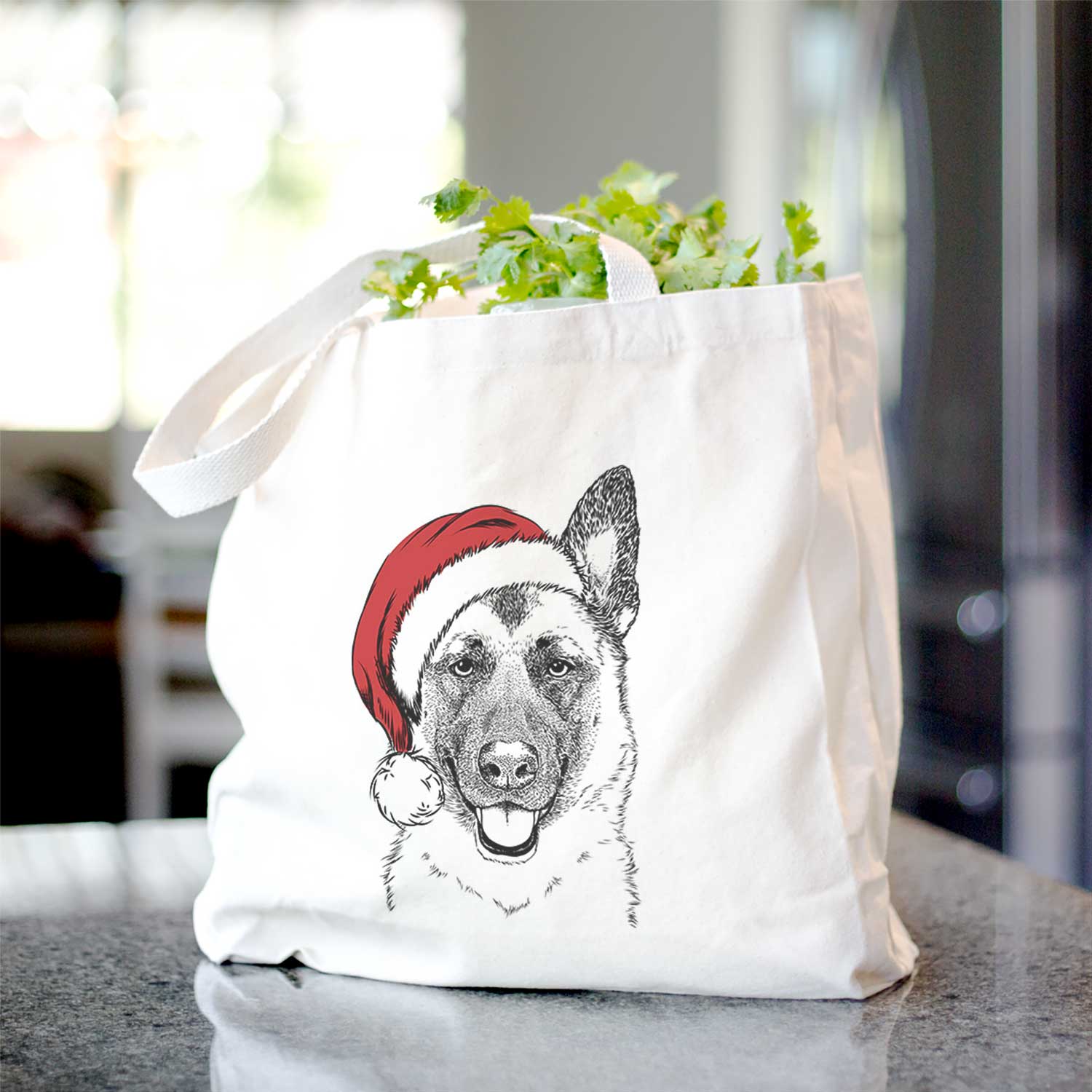 Trooper the German Shepherd - Tote Bag