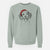 Santa Trooper the Hound Mix - Unisex Pigment Dyed Crew Sweatshirt