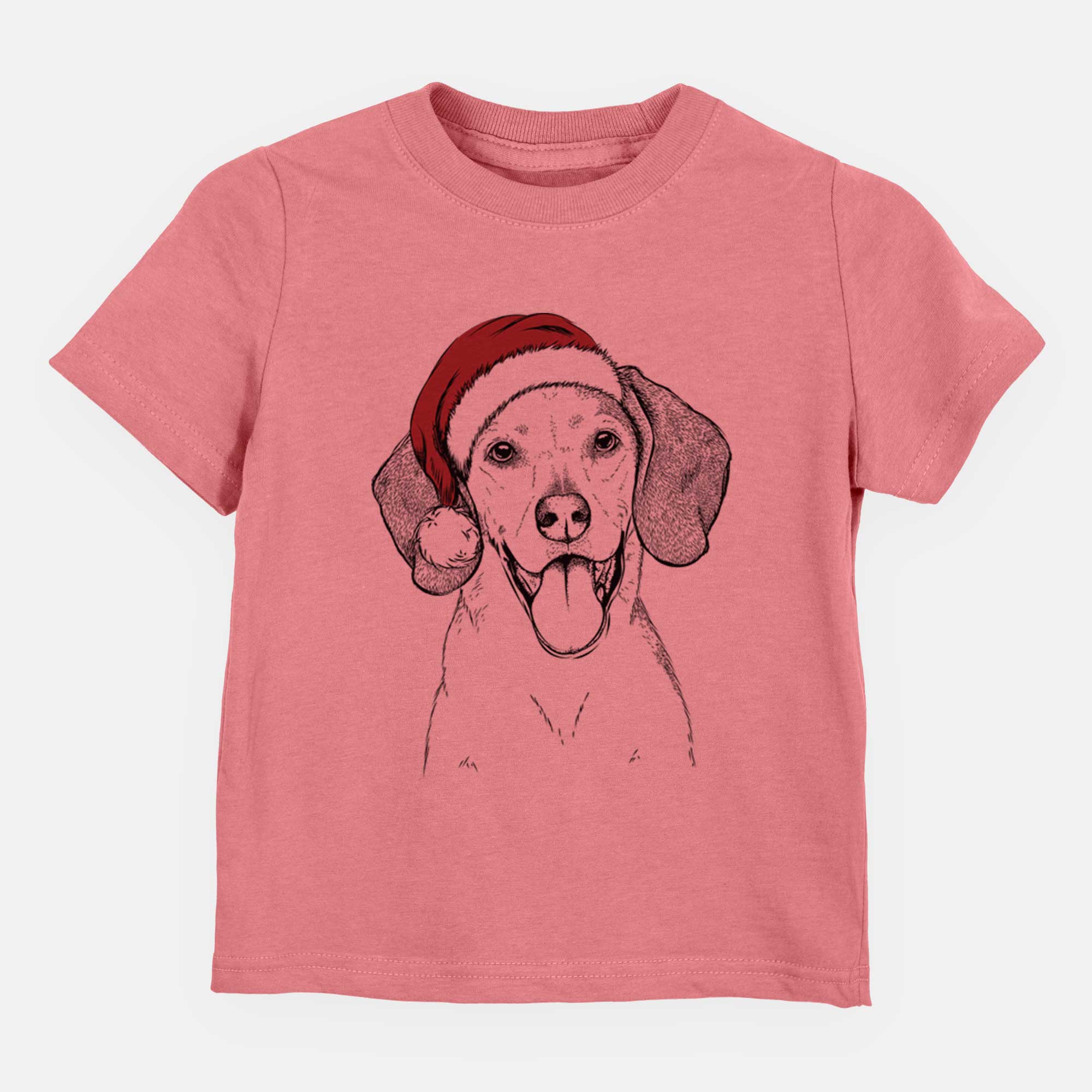 Santa Trooper the Hound Mix - Kids/Youth/Toddler Shirt