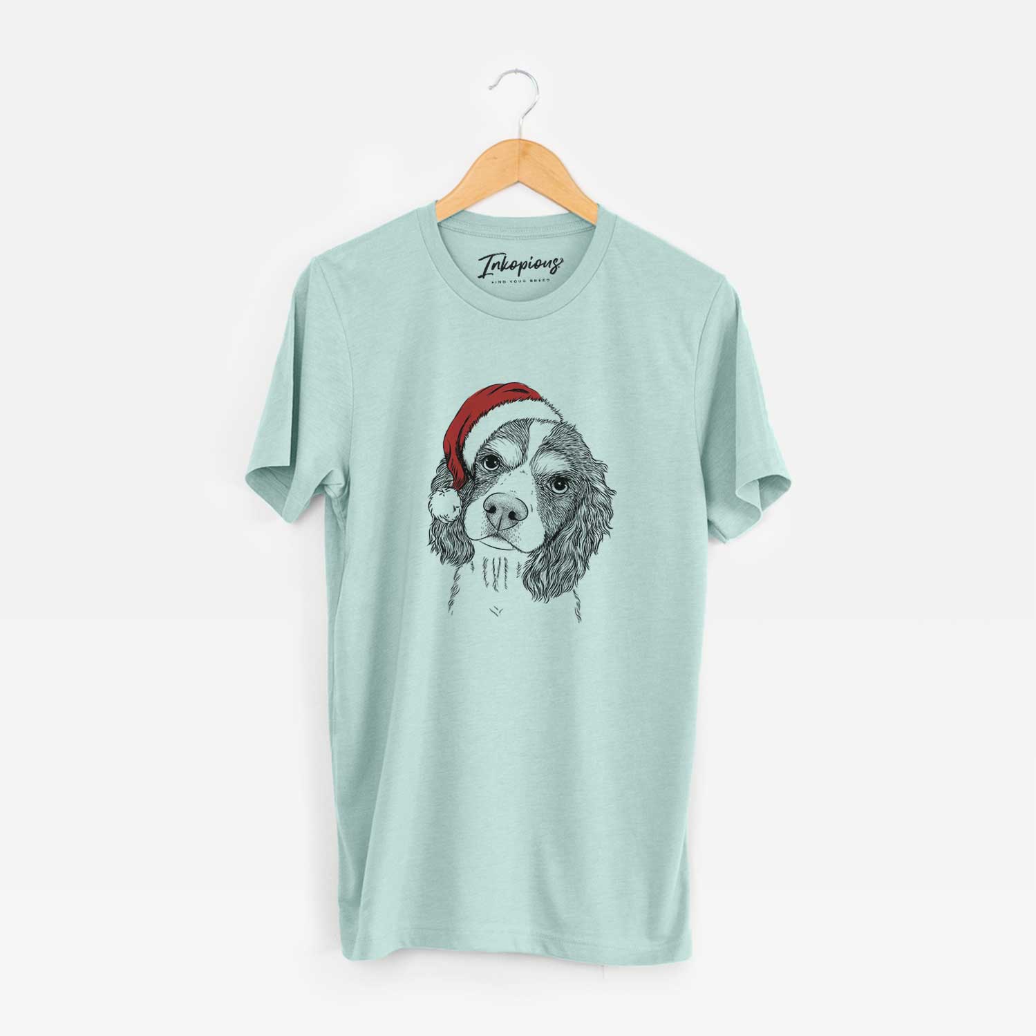 Santa Truman the Cavalier King Charles Spaniel - Unisex Crewneck