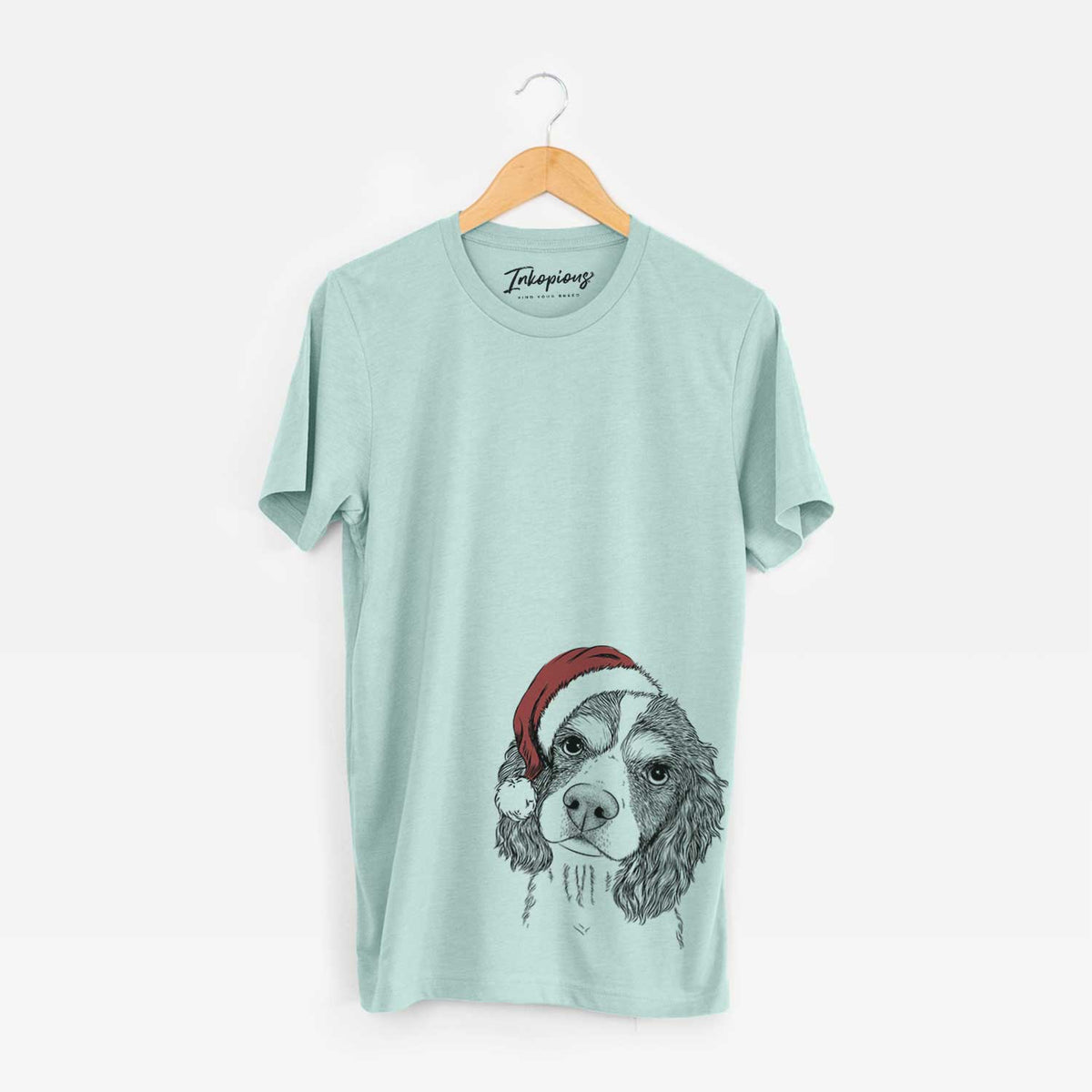 Santa Truman the Cavalier King Charles Spaniel - Unisex Crewneck