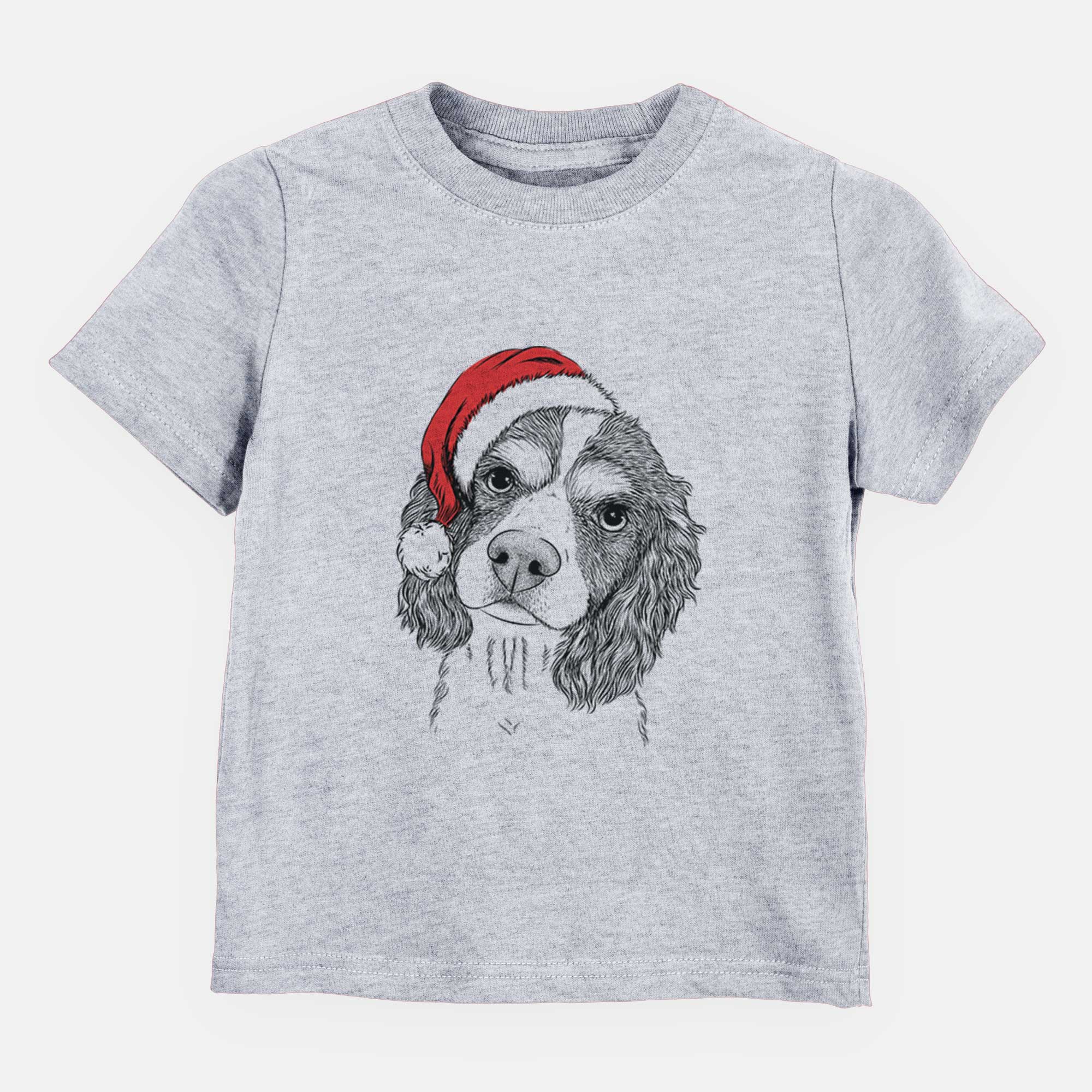 Santa Truman the Cavalier King Charles Spaniel - Kids/Youth/Toddler Shirt