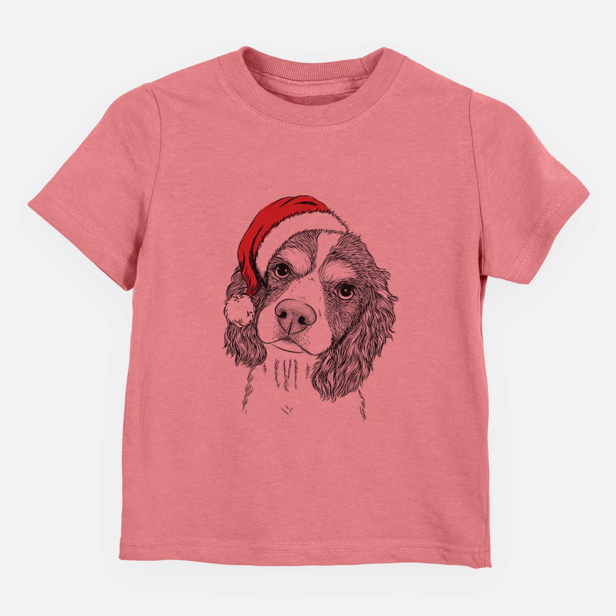 Santa Truman the Cavalier King Charles Spaniel - Kids/Youth/Toddler Shirt