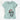 Santa Truman the Wirehaired Dachshund - Women's V-neck Shirt