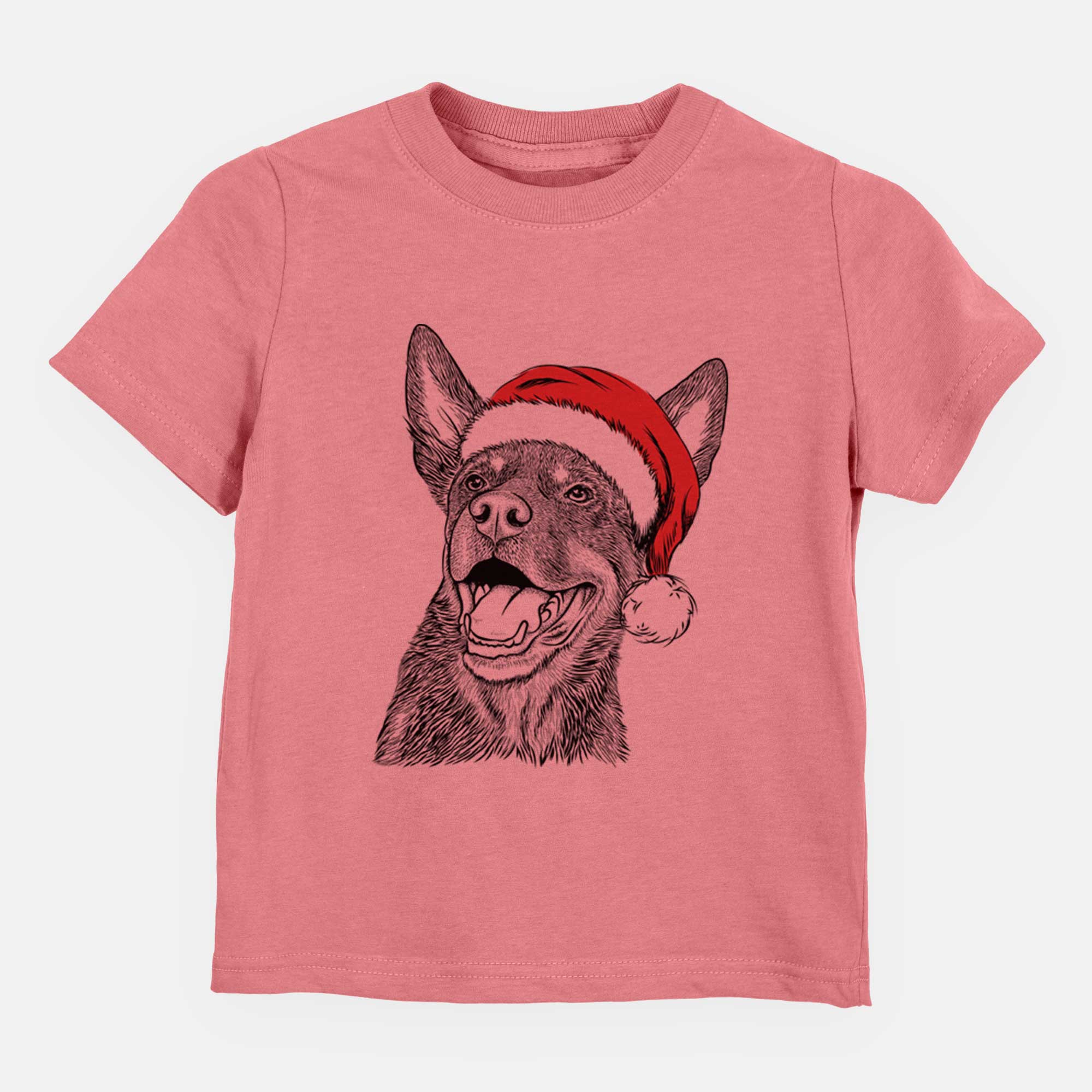 Santa Tucker the Australian Kelpie - Kids/Youth/Toddler Shirt