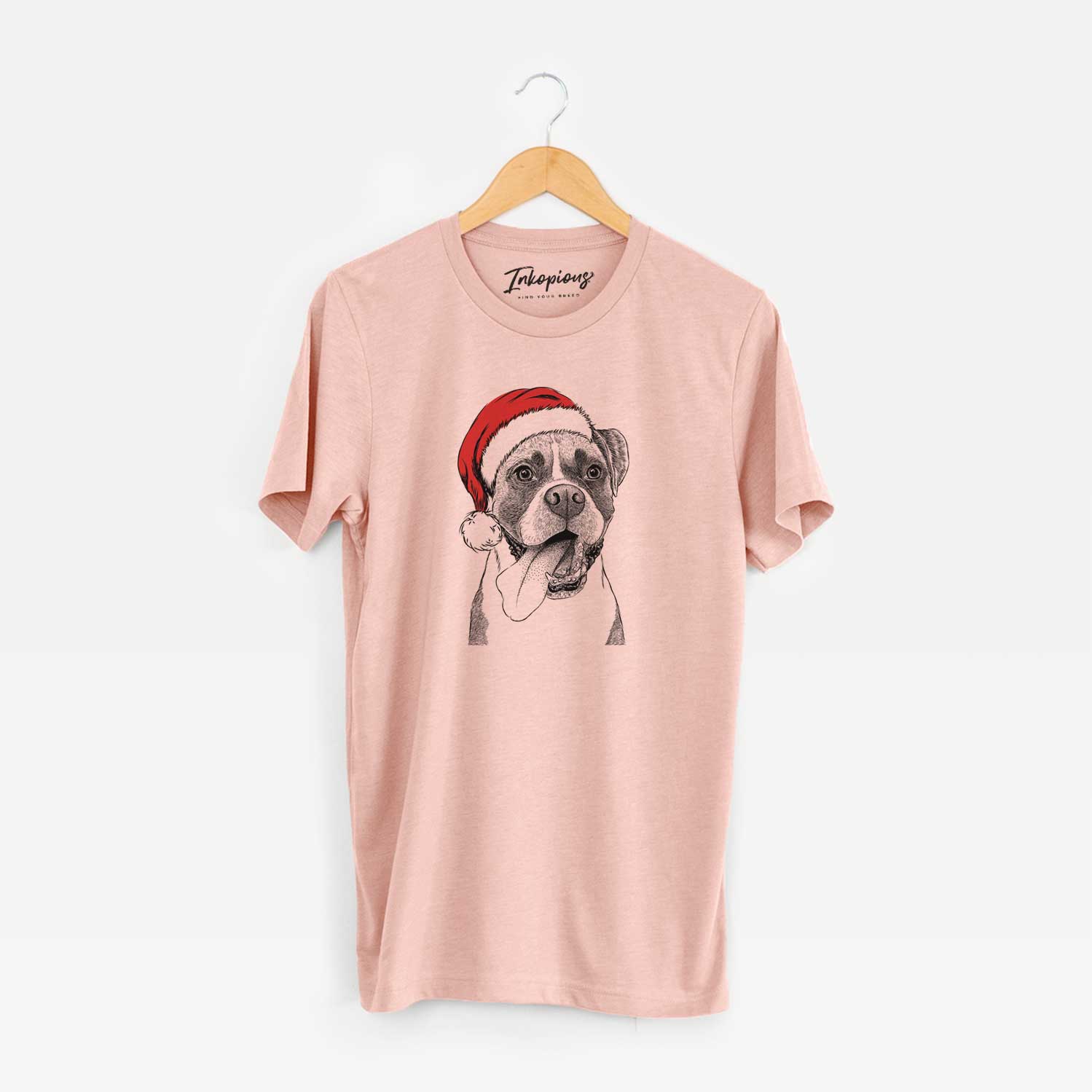 Santa Tuckeroo the Boxer - Unisex Crewneck