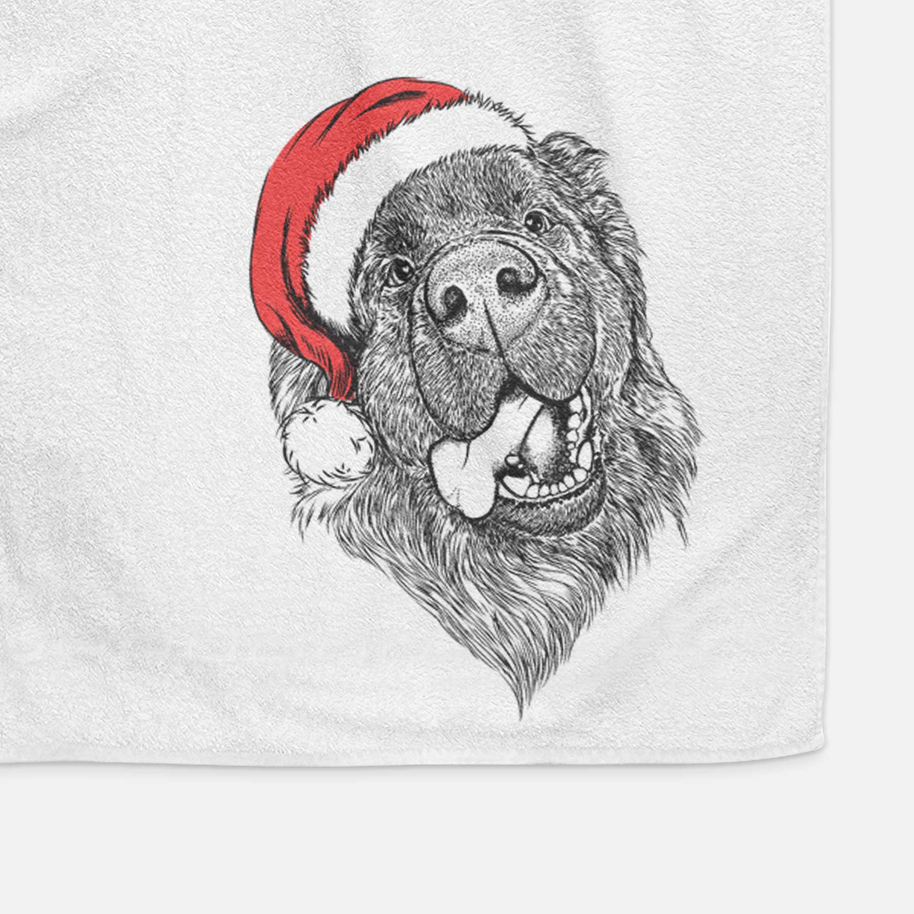 Tuna the Newfoundland Decorative Hand Towel