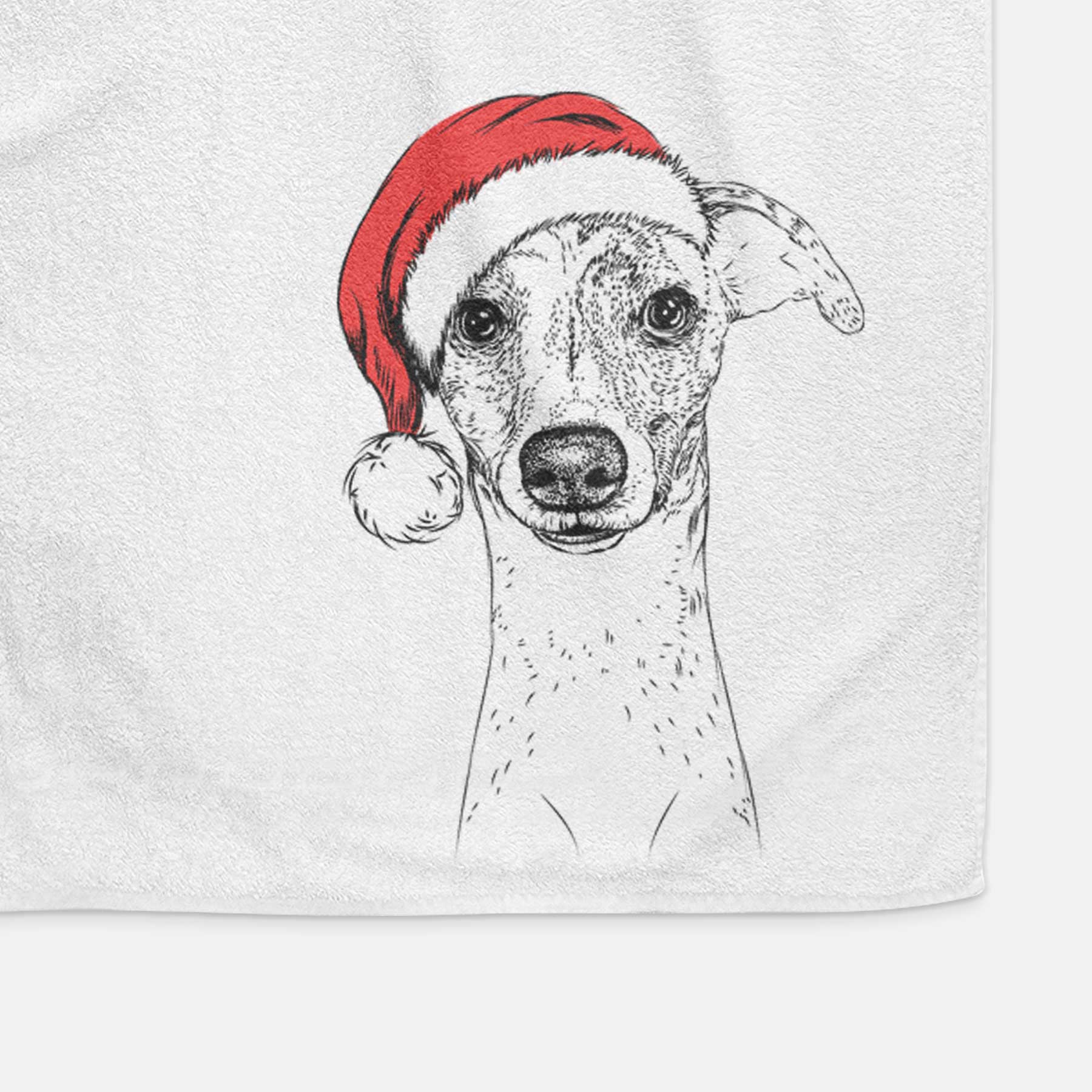 Twiggy the Whippet Decorative Hand Towel