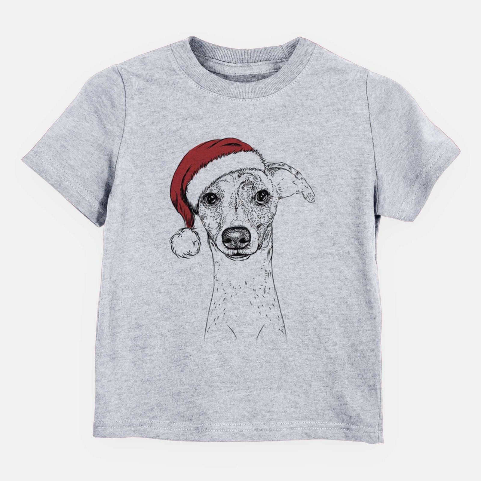 Santa Twiggy the Whippet - Kids/Youth/Toddler Shirt