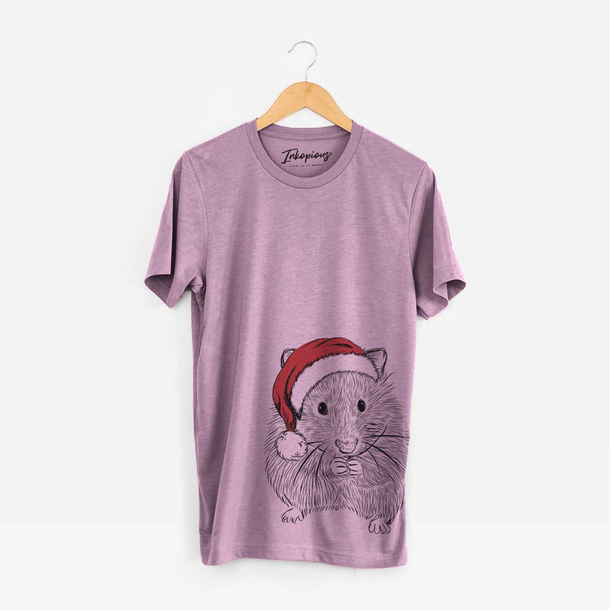 Santa Twitch the Hamster - Unisex Crewneck