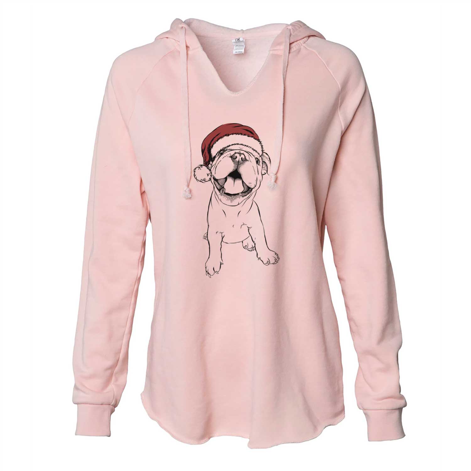 Tyke the English Bulldog - Cali Wave Hooded Sweatshirt