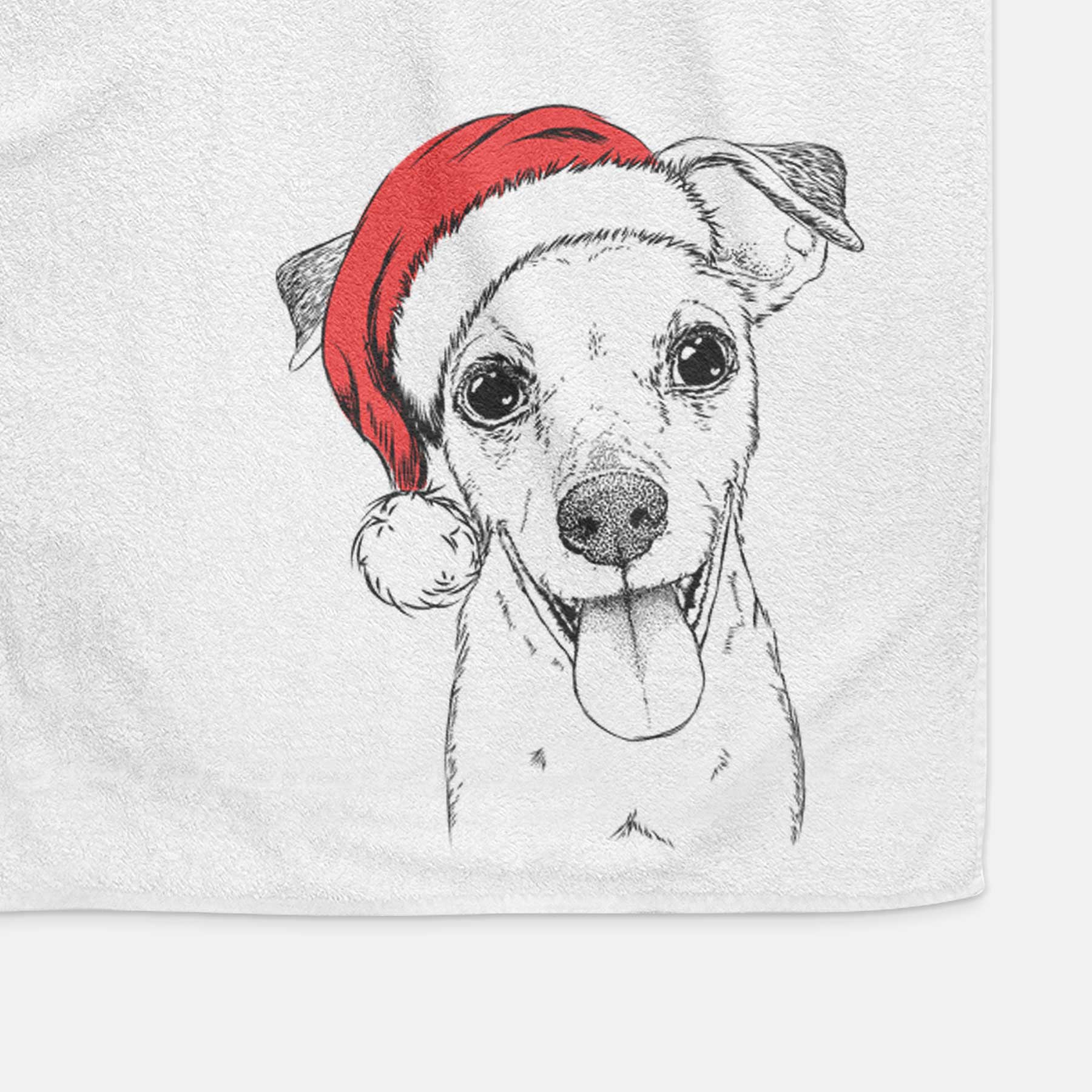 Tyler the Mixed Breed Decorative Hand Towel