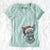 Santa Ursa the Mixed Breed - Women's V-neck Shirt