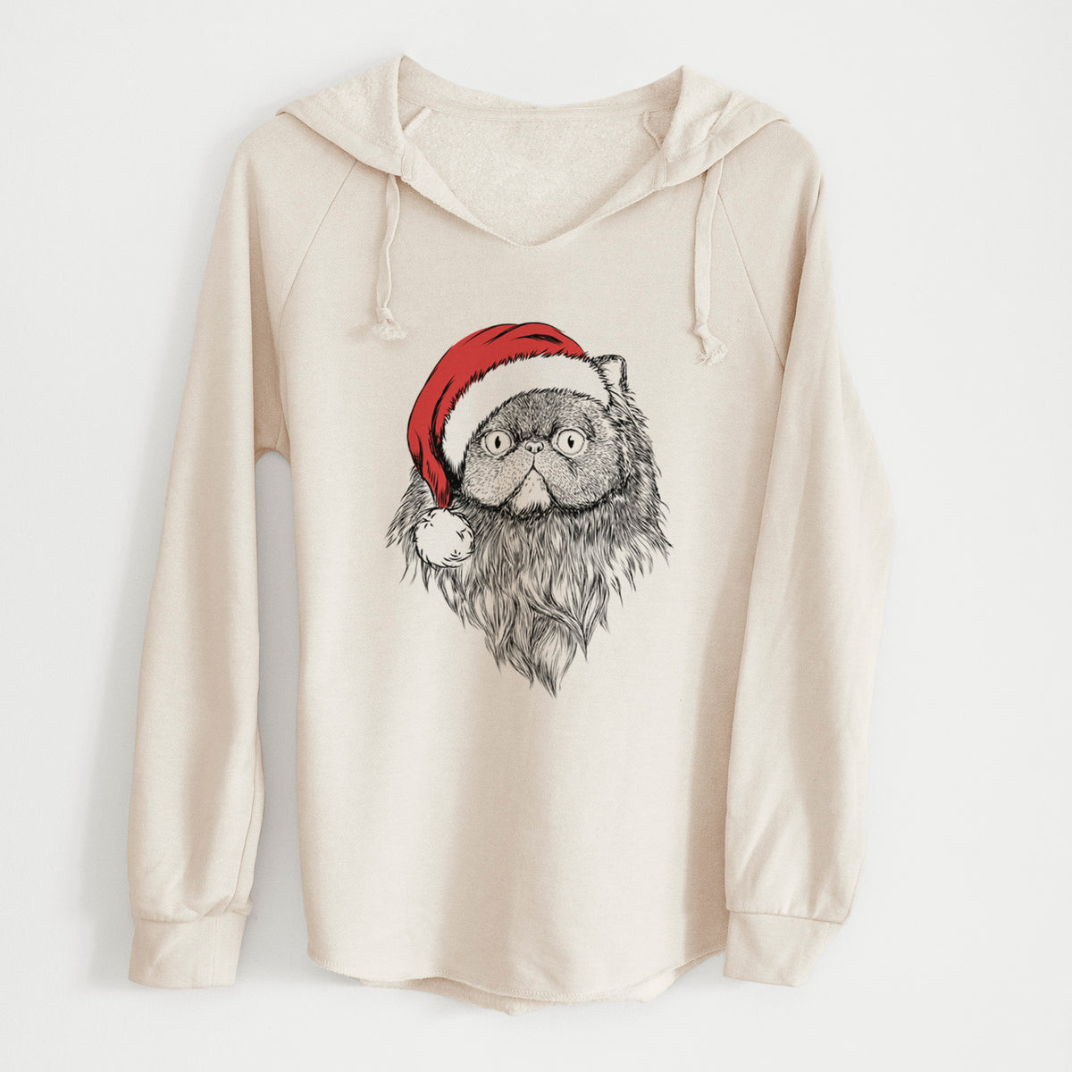Santa Vader the Persian Cat - Cali Wave Hooded Sweatshirt