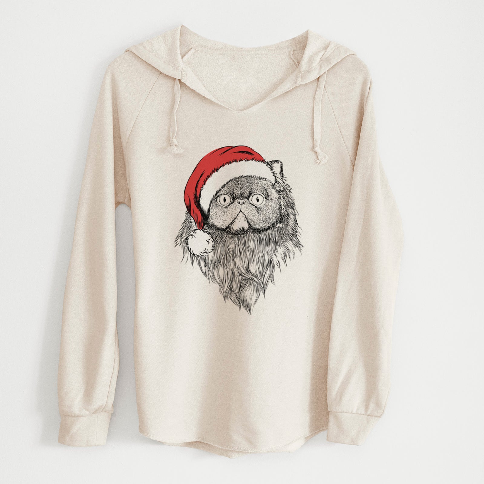 Santa Vader the Persian Cat - Cali Wave Hooded Sweatshirt