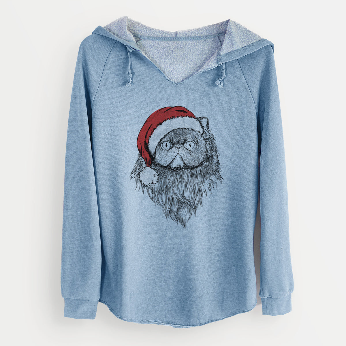 Santa Vader the Persian Cat - Cali Wave Hooded Sweatshirt