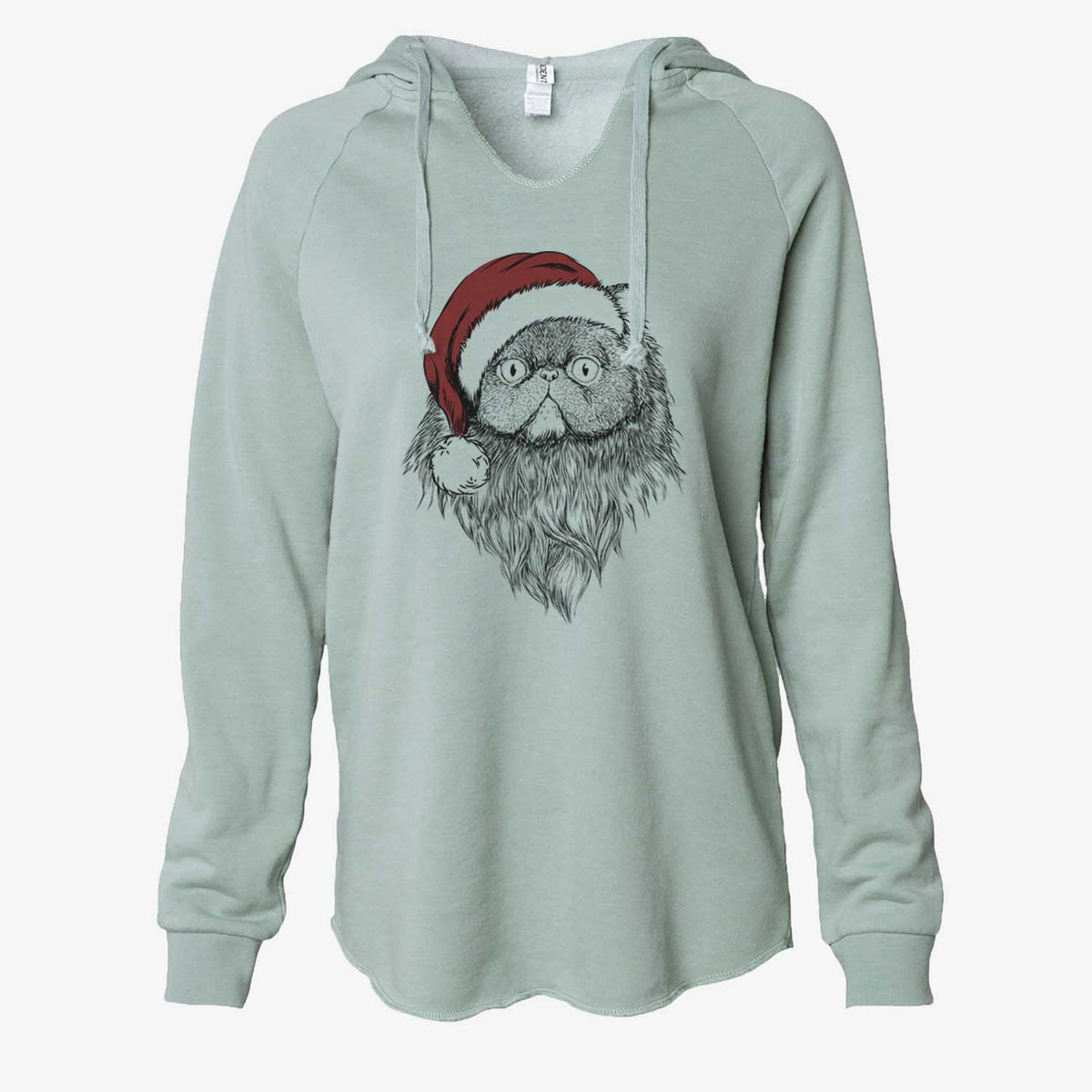 Vader the Persian Cat - Cali Wave Hooded Sweatshirt
