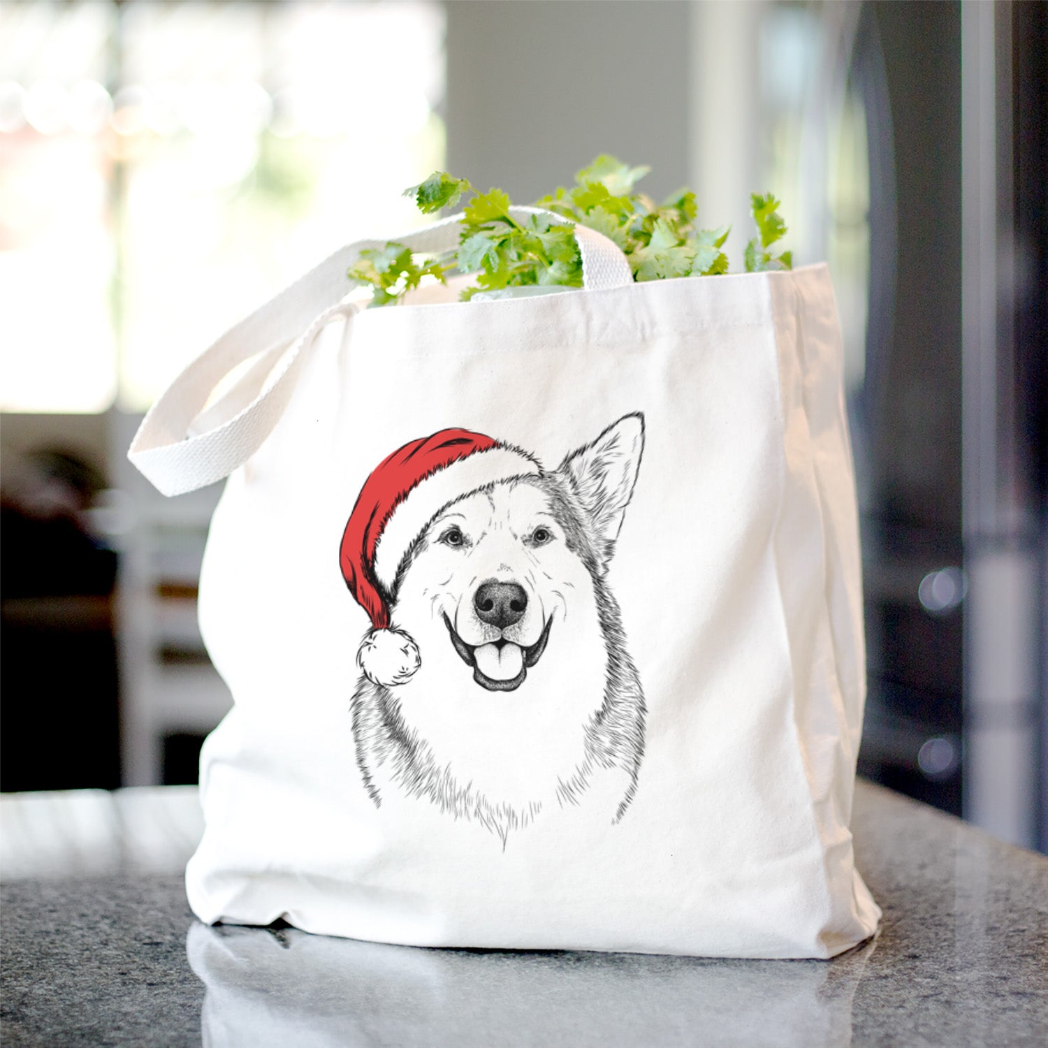 Vader the Alaskan Malamute - Tote Bag