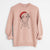 Santa Vaughn the Borzoi - Unisex Pigment Dyed Crew Sweatshirt