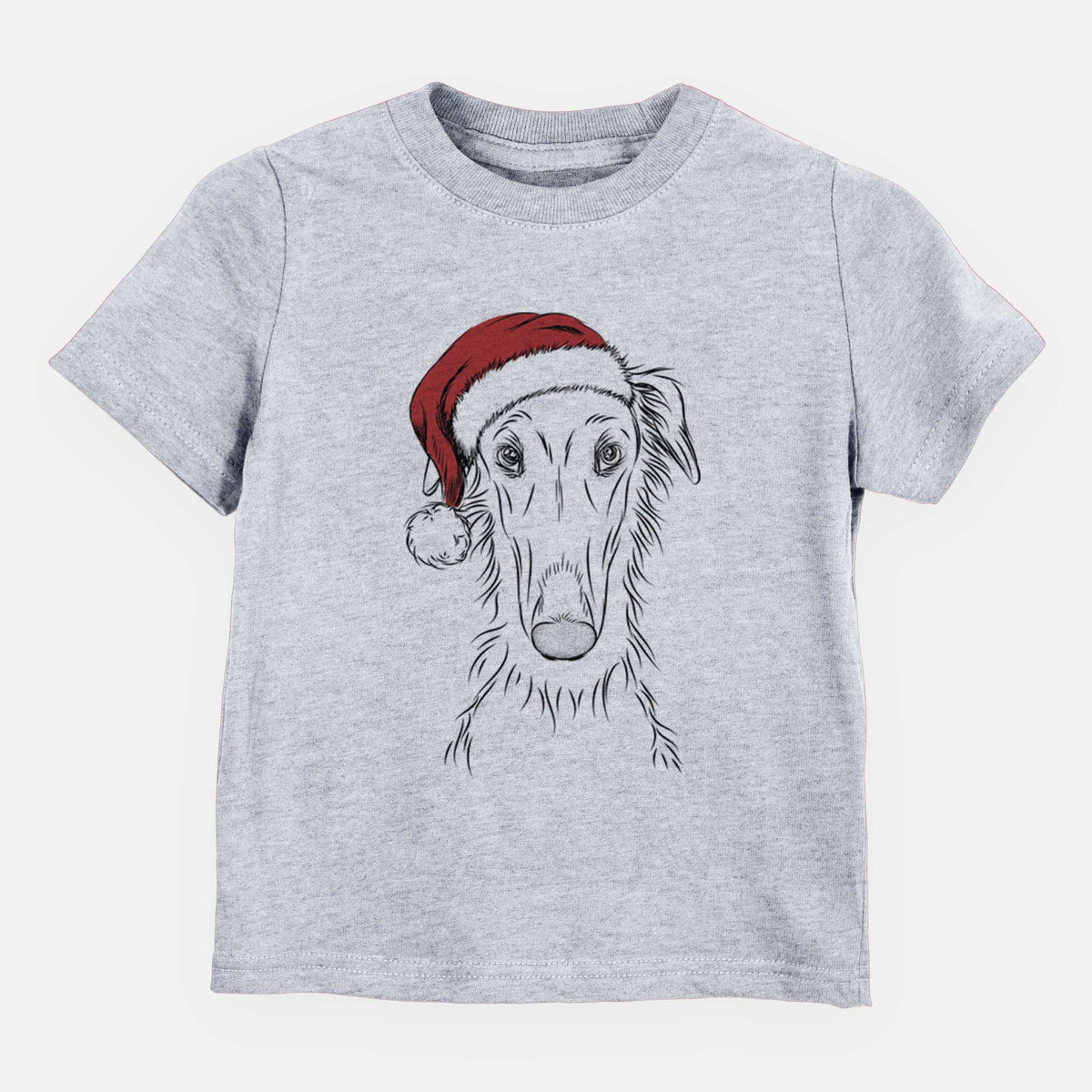 Santa Vaughn the Borzoi - Kids/Youth/Toddler Shirt