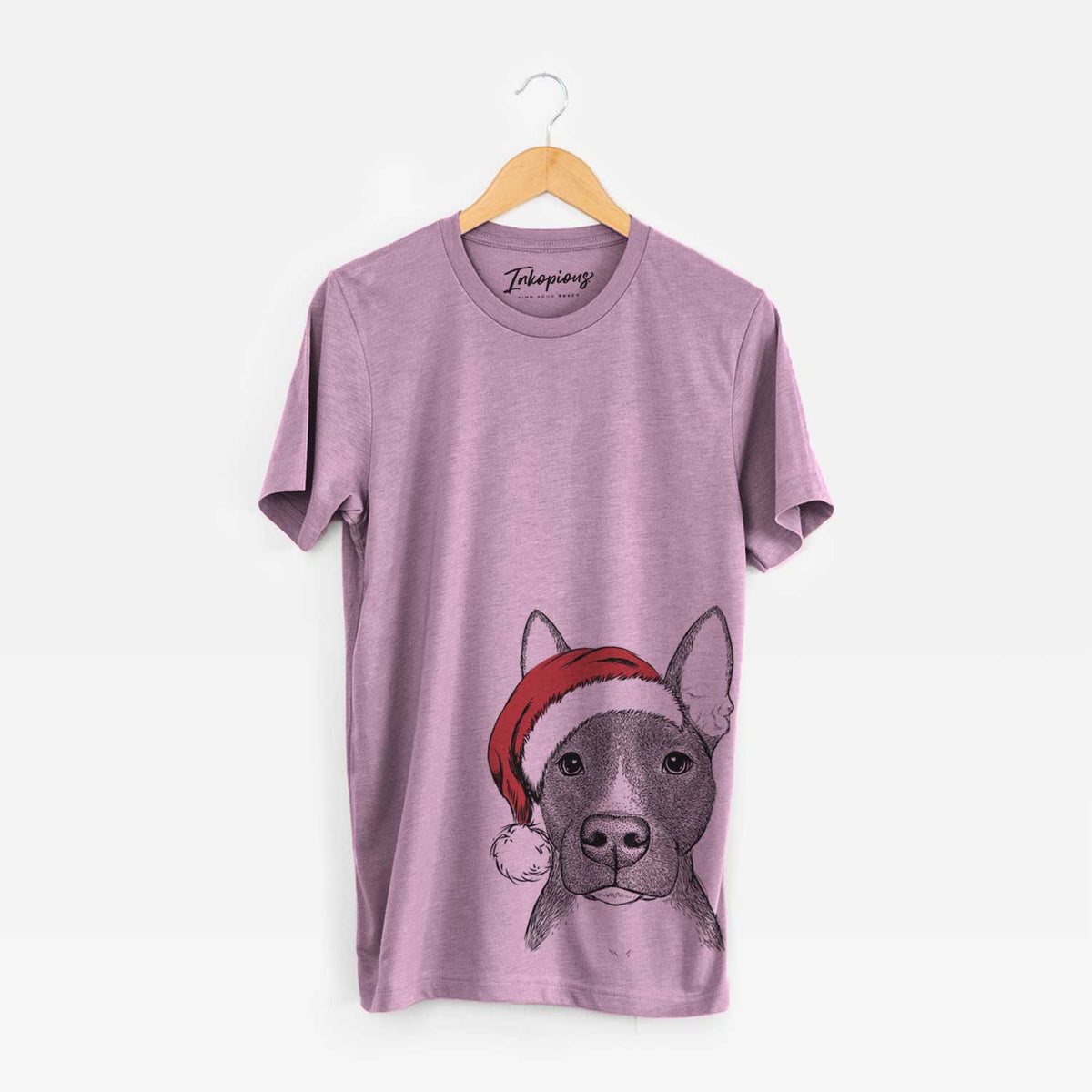 Santa Violet the Pitbull - Unisex Crewneck