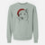 Santa Vox the Siberian Husky - Unisex Pigment Dyed Crew Sweatshirt