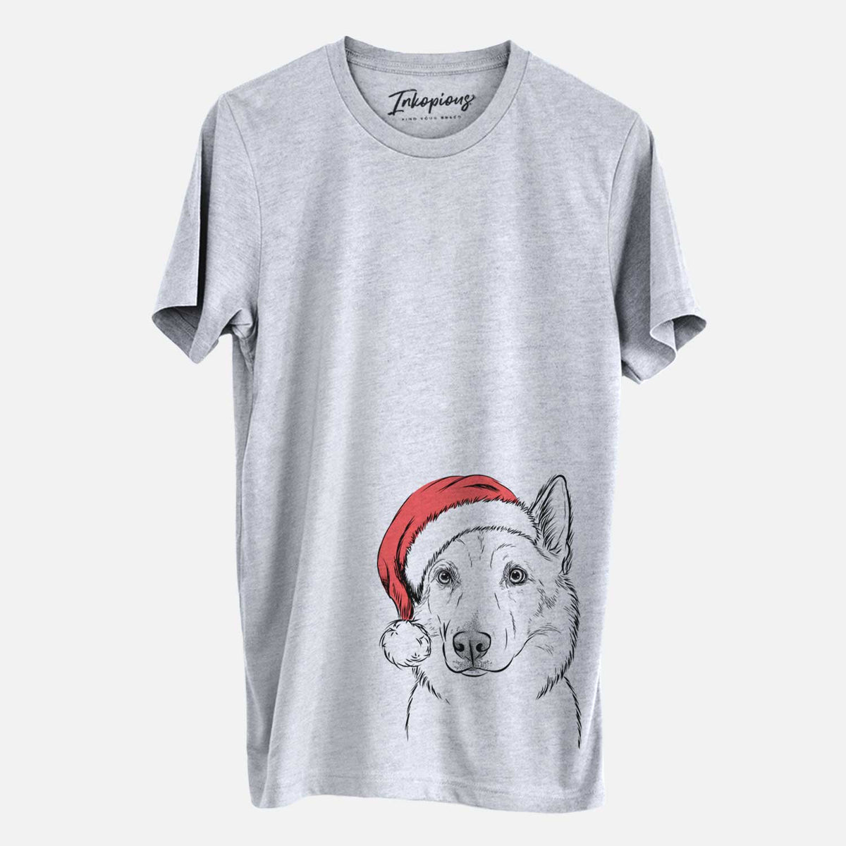 Santa Vox the Siberian Husky - Unisex Crewneck