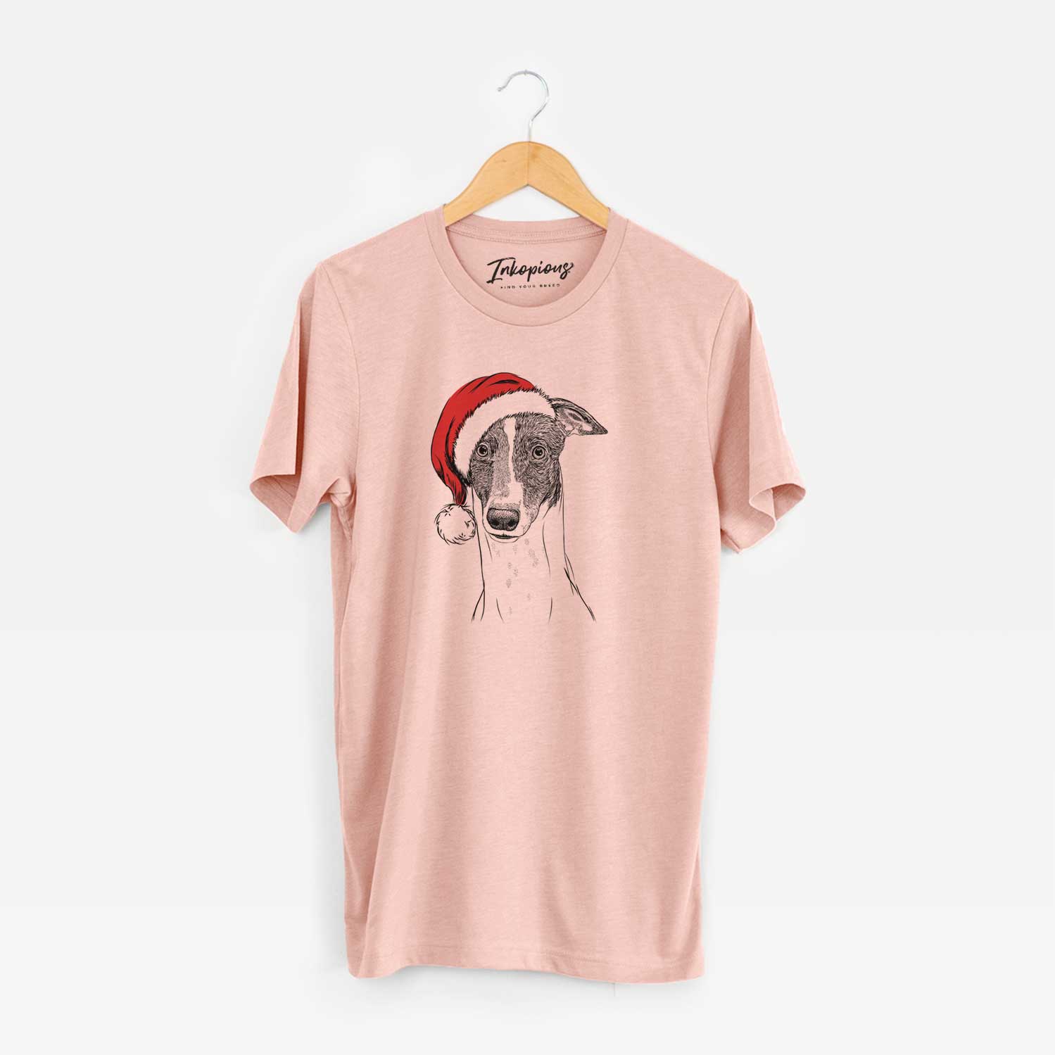 Santa Vyncent the Greyhound - Unisex Crewneck