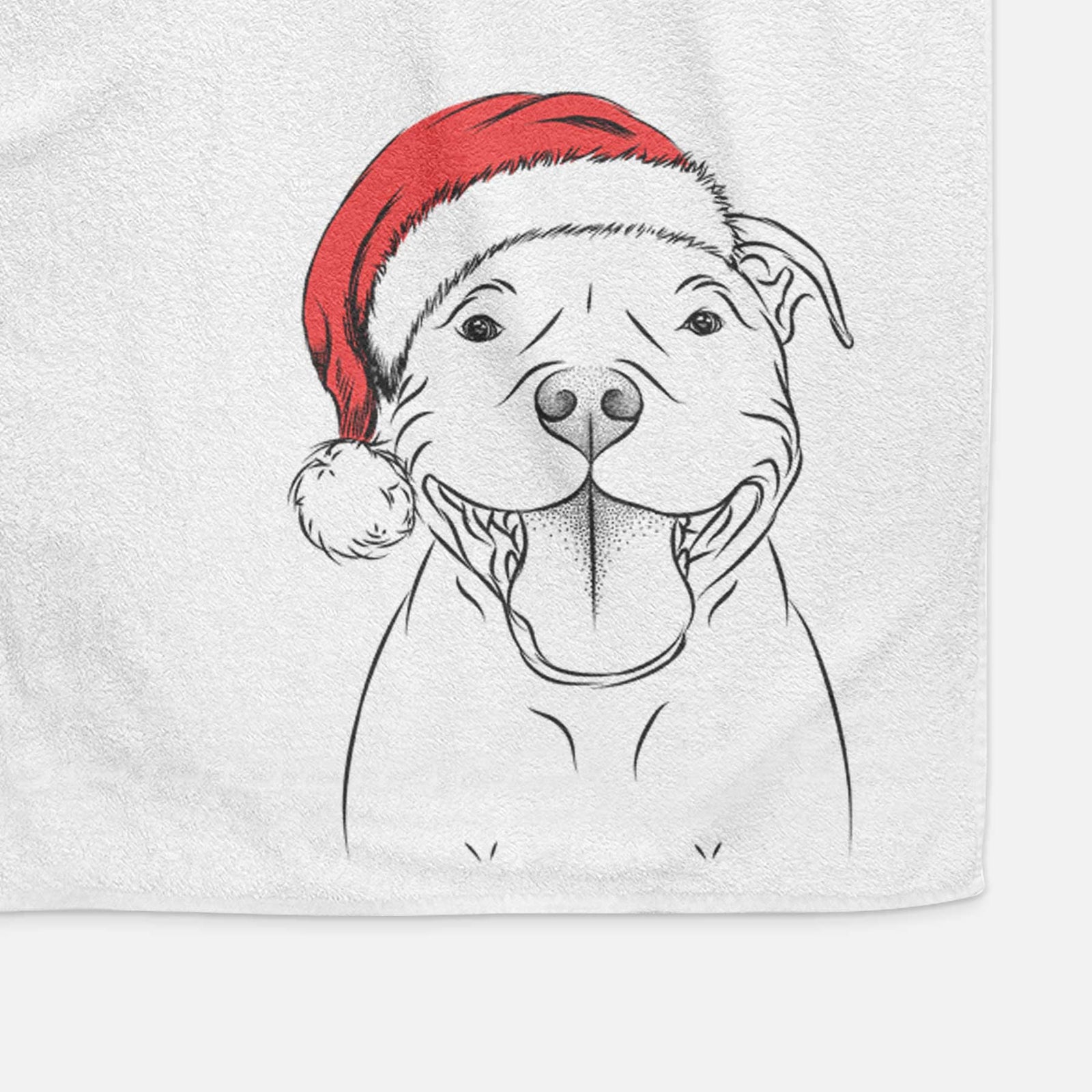 Wafer the Staffordshire Bull Terrier Decorative Hand Towel