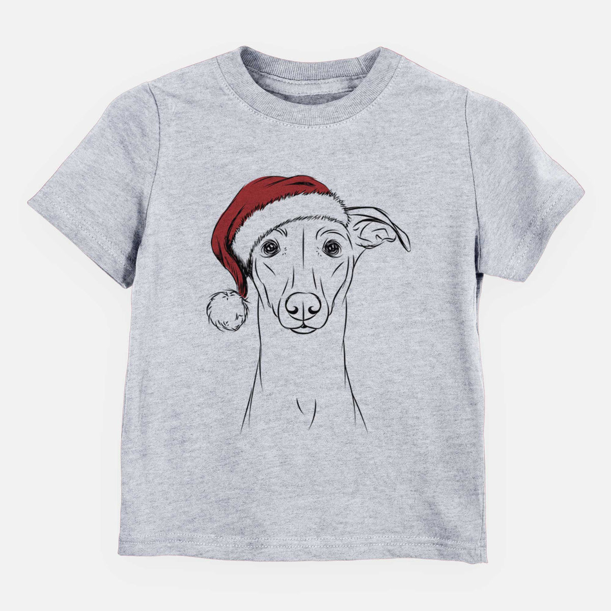 Santa Wallace the Whippet - Kids/Youth/Toddler Shirt