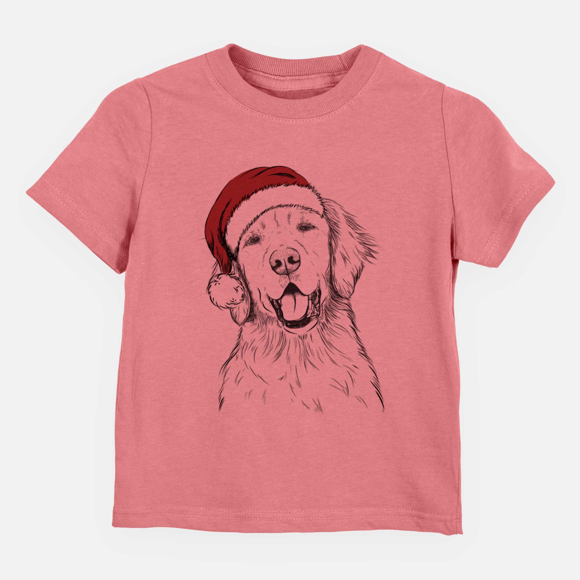 Santa Wallace the Golden Retriever - Kids/Youth/Toddler Shirt