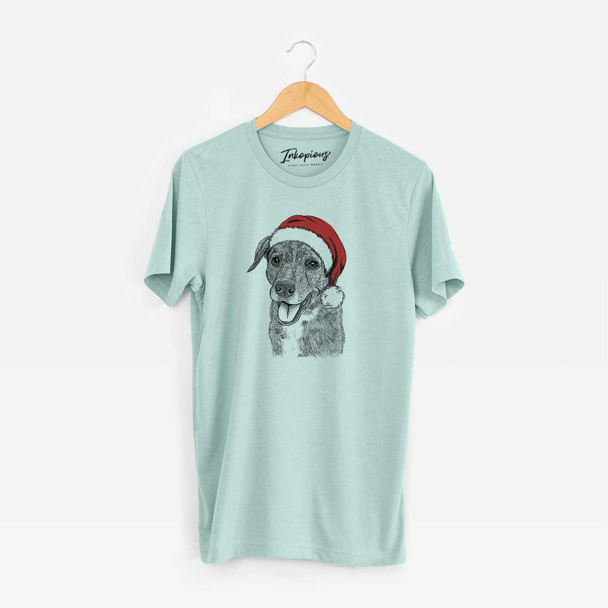 Santa Wally the Mixed Breed - Unisex Crewneck