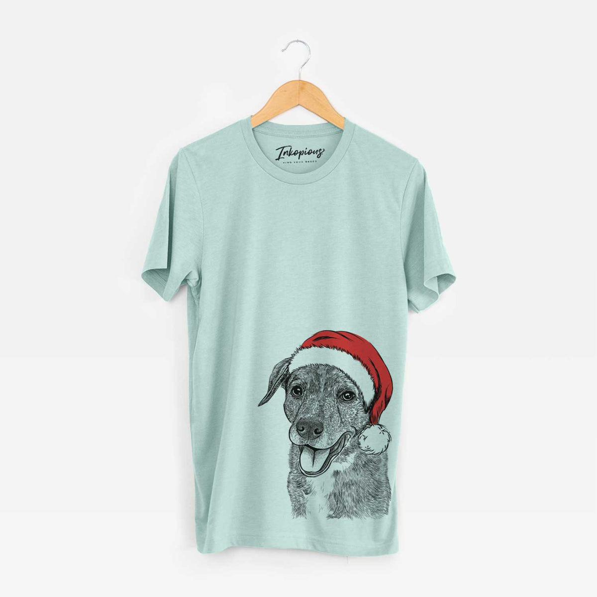 Santa Wally the Mixed Breed - Unisex Crewneck