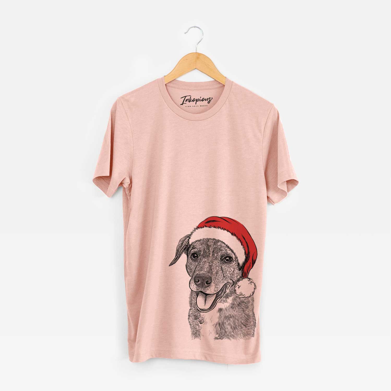 Santa Wally the Mixed Breed - Unisex Crewneck