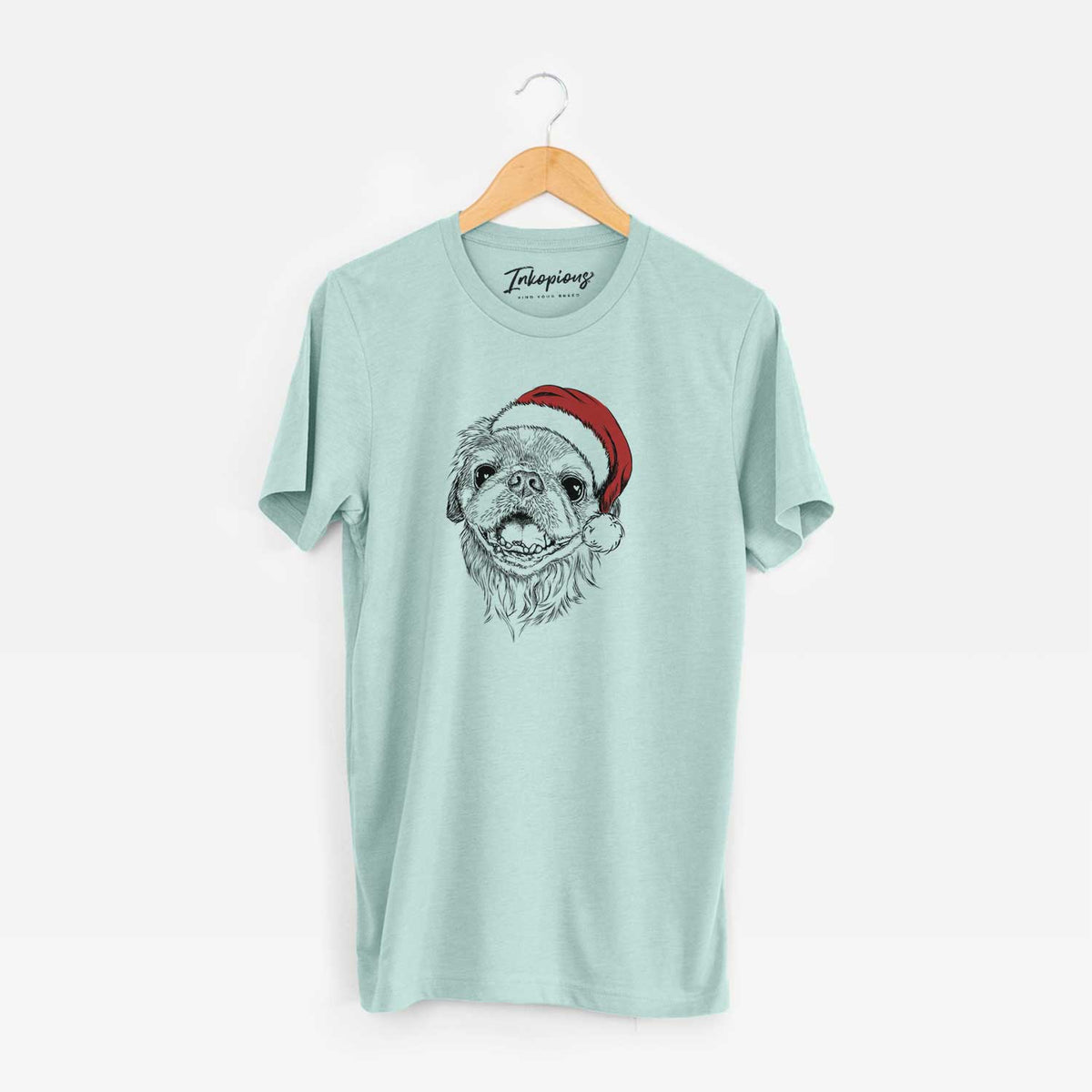 Santa Wally the Pekingese - Unisex Crewneck