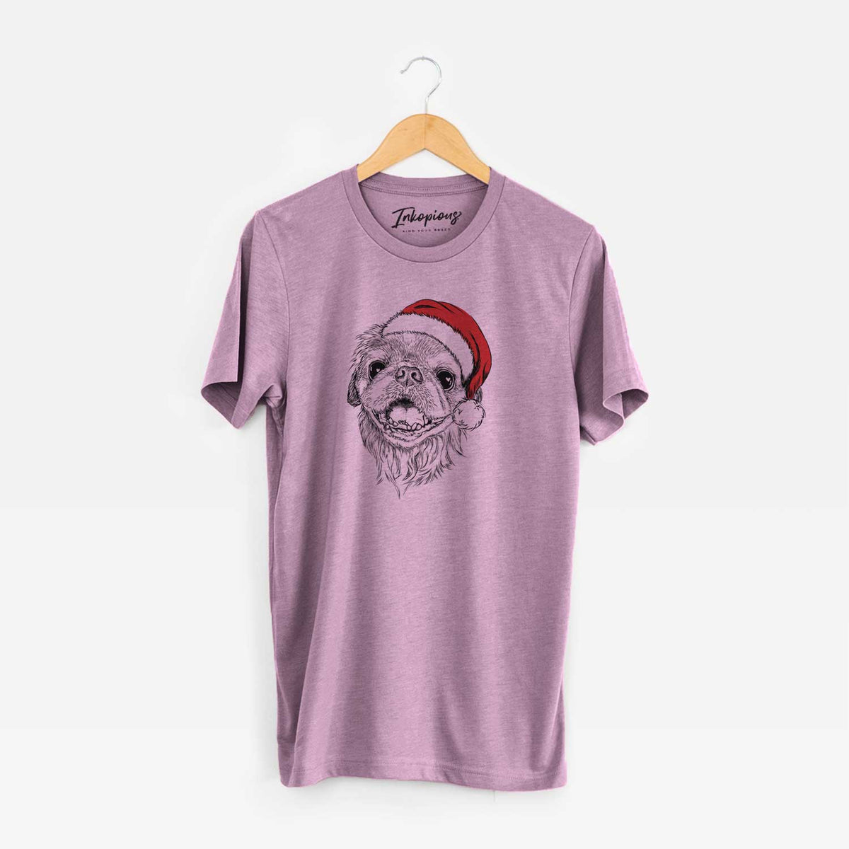 Santa Wally the Pekingese - Unisex Crewneck