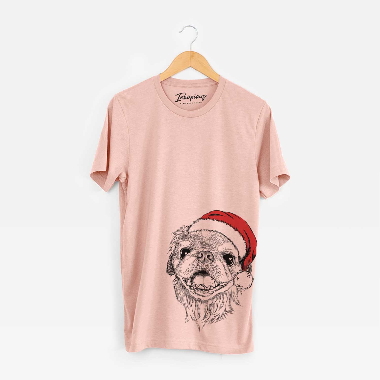 Santa Wally the Pekingese - Unisex Crewneck