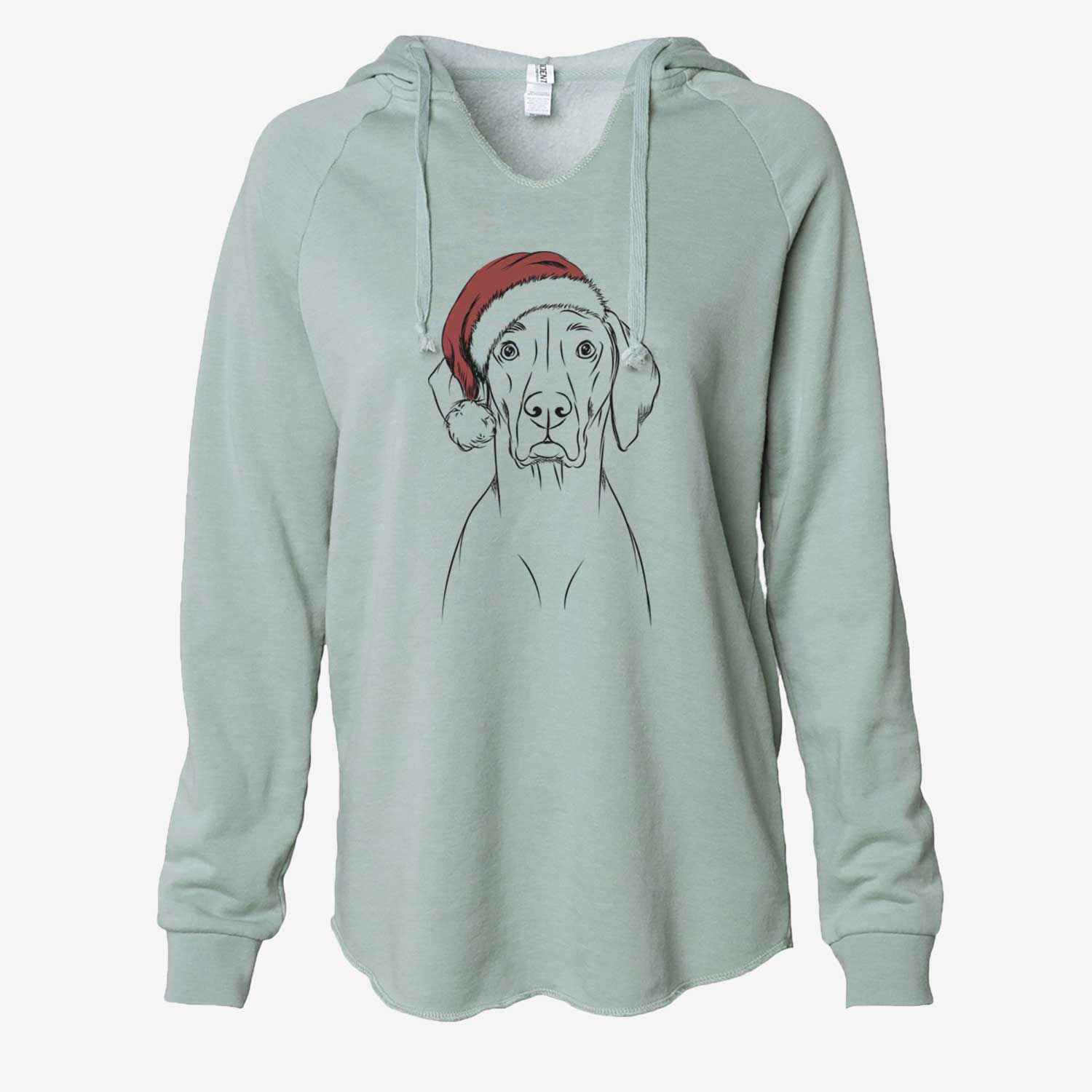 Walter the Weimaraner - Cali Wave Hooded Sweatshirt