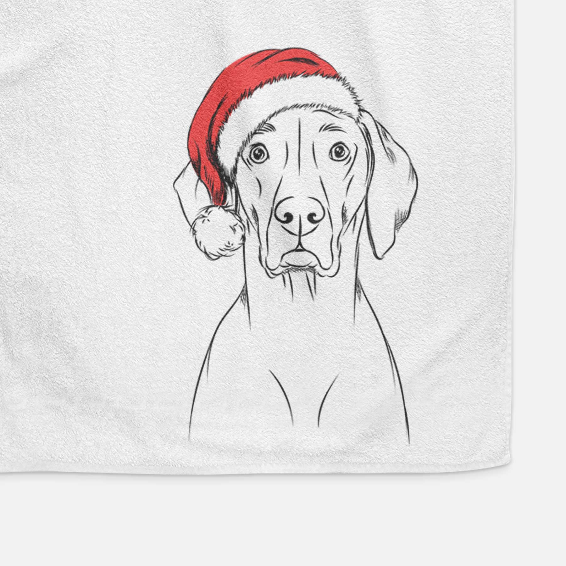 Walter the Weimaraner Decorative Hand Towel