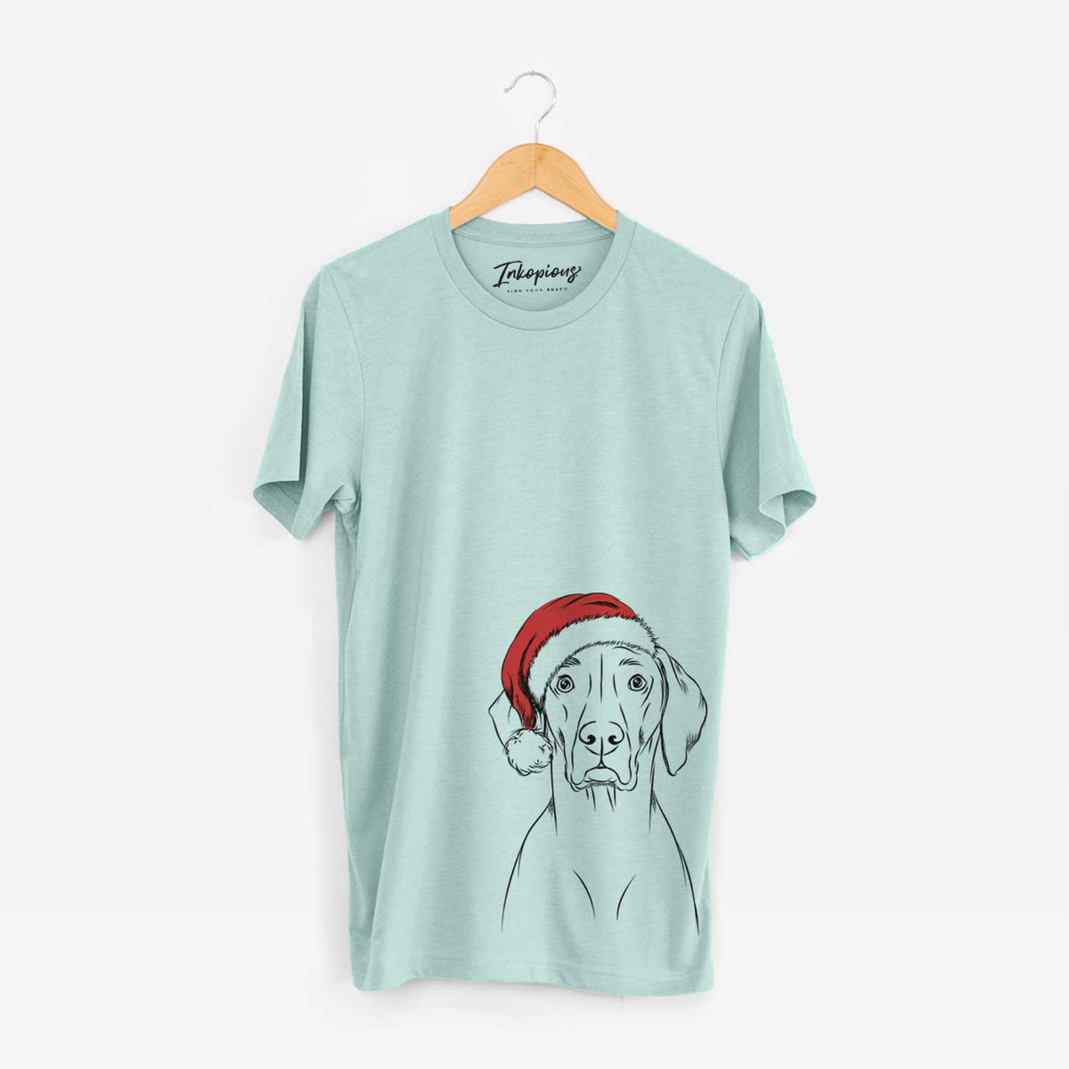 Santa Walter the Weimaraner - Unisex Crewneck