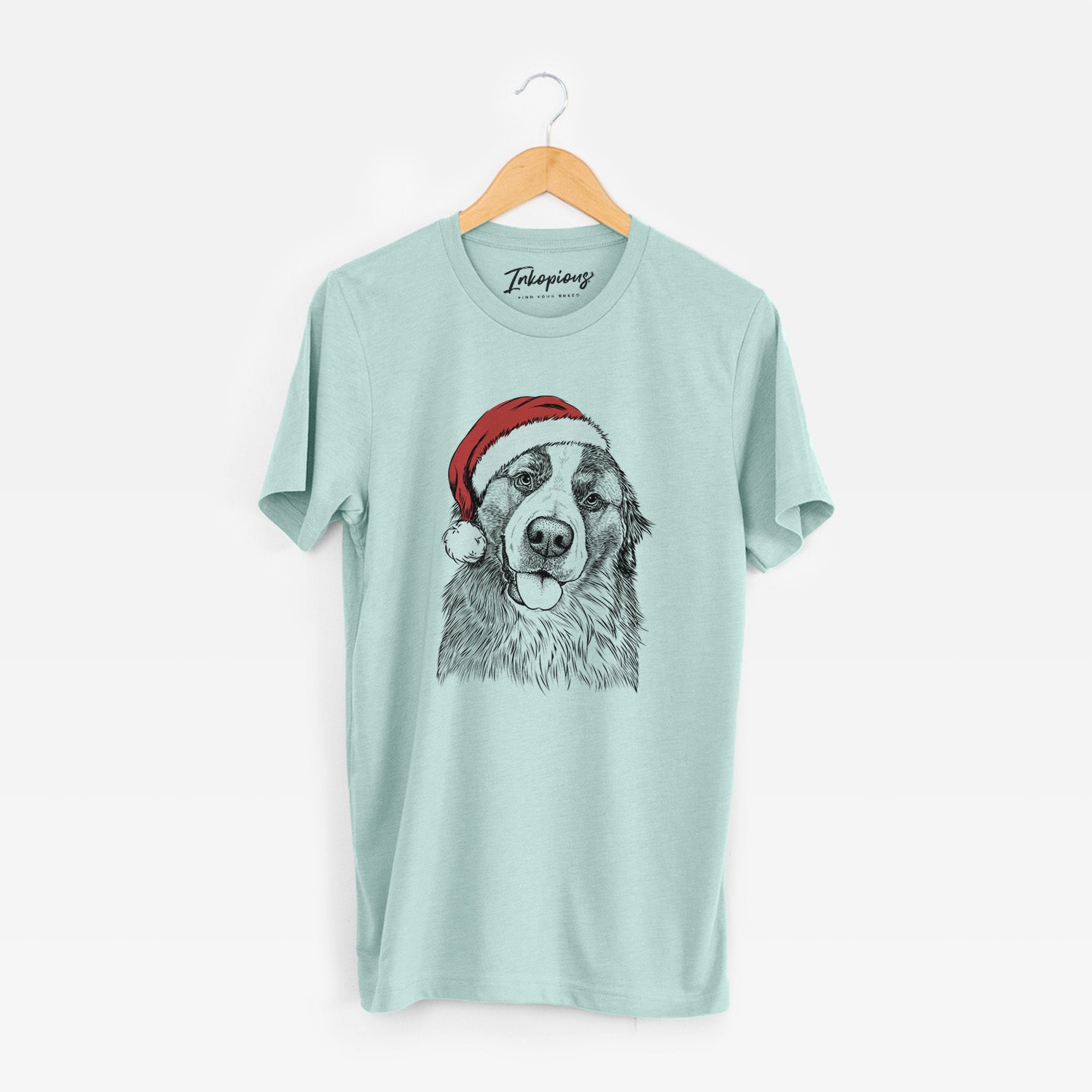 Santa Walter the Bernese Mountain Dog Mix - Unisex Crewneck