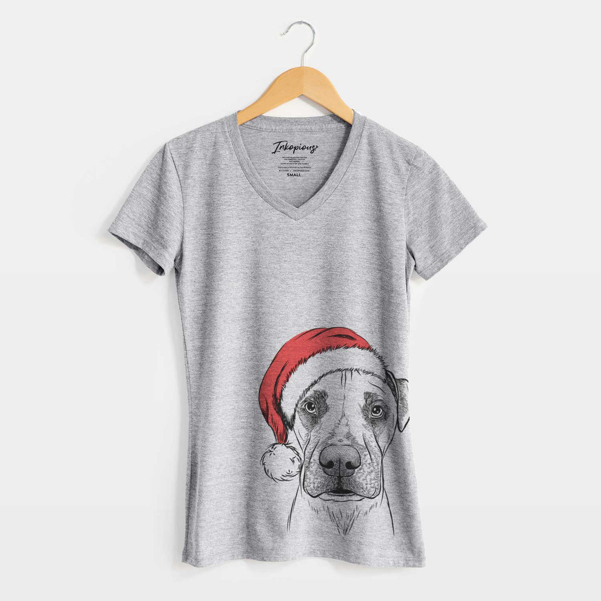 Santa Waylon the Boxane - Women's V-neck Shirt