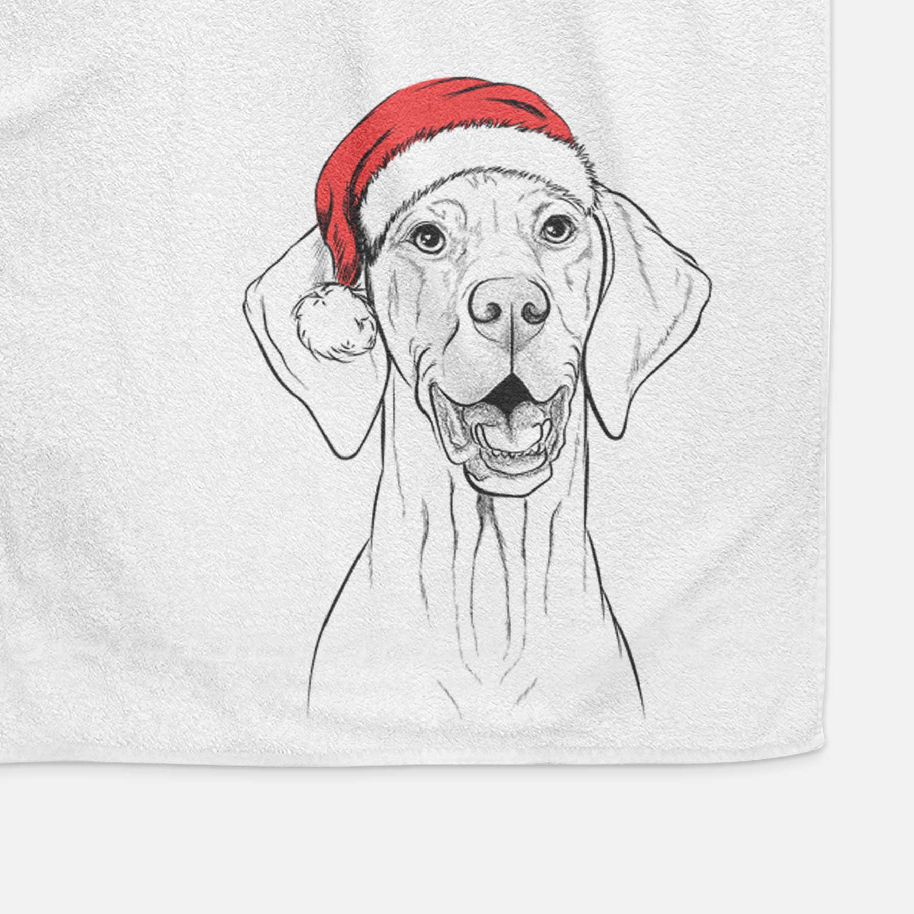 Wesley the Vizsla Decorative Hand Towel