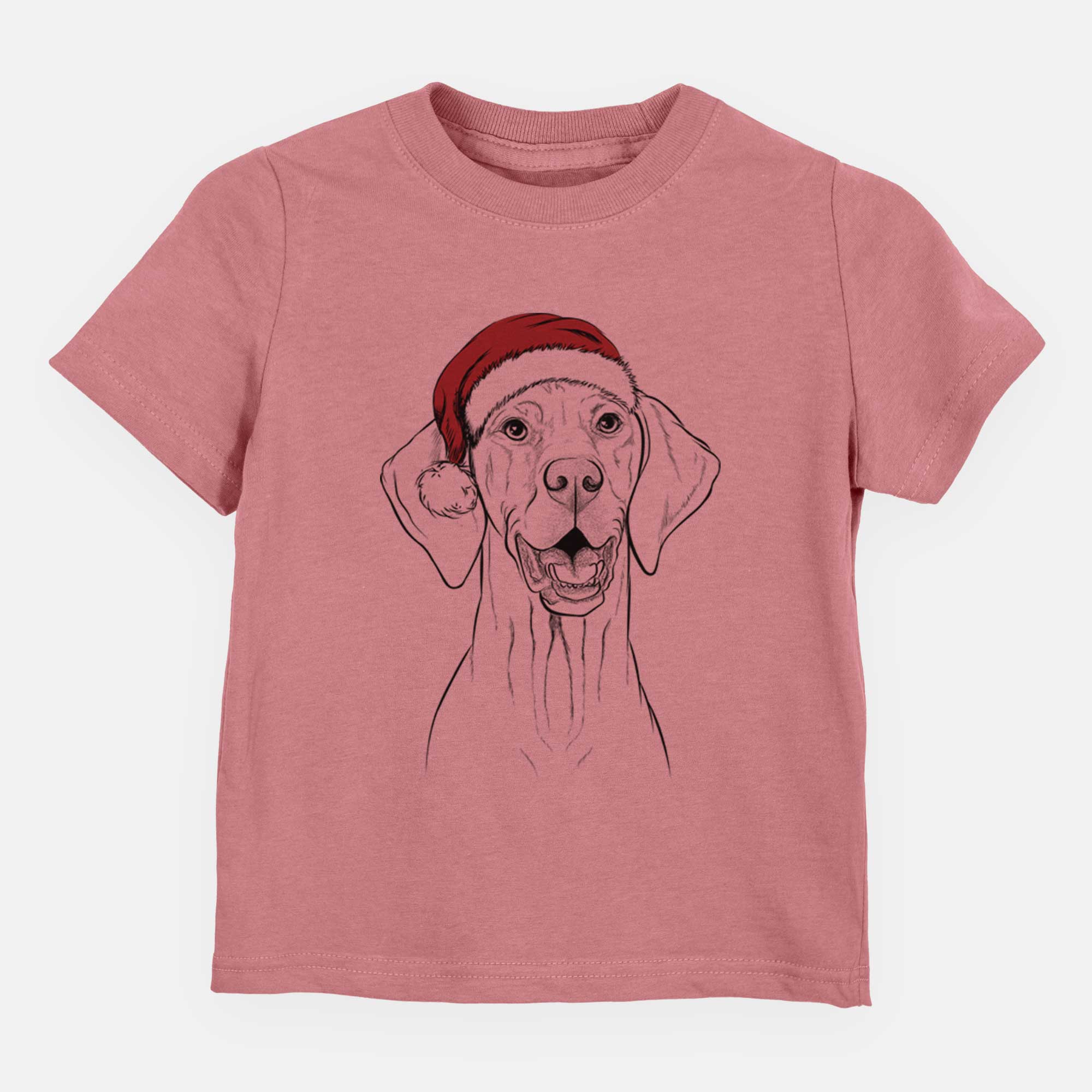 Santa Wesley the Vizsla - Kids/Youth/Toddler Shirt