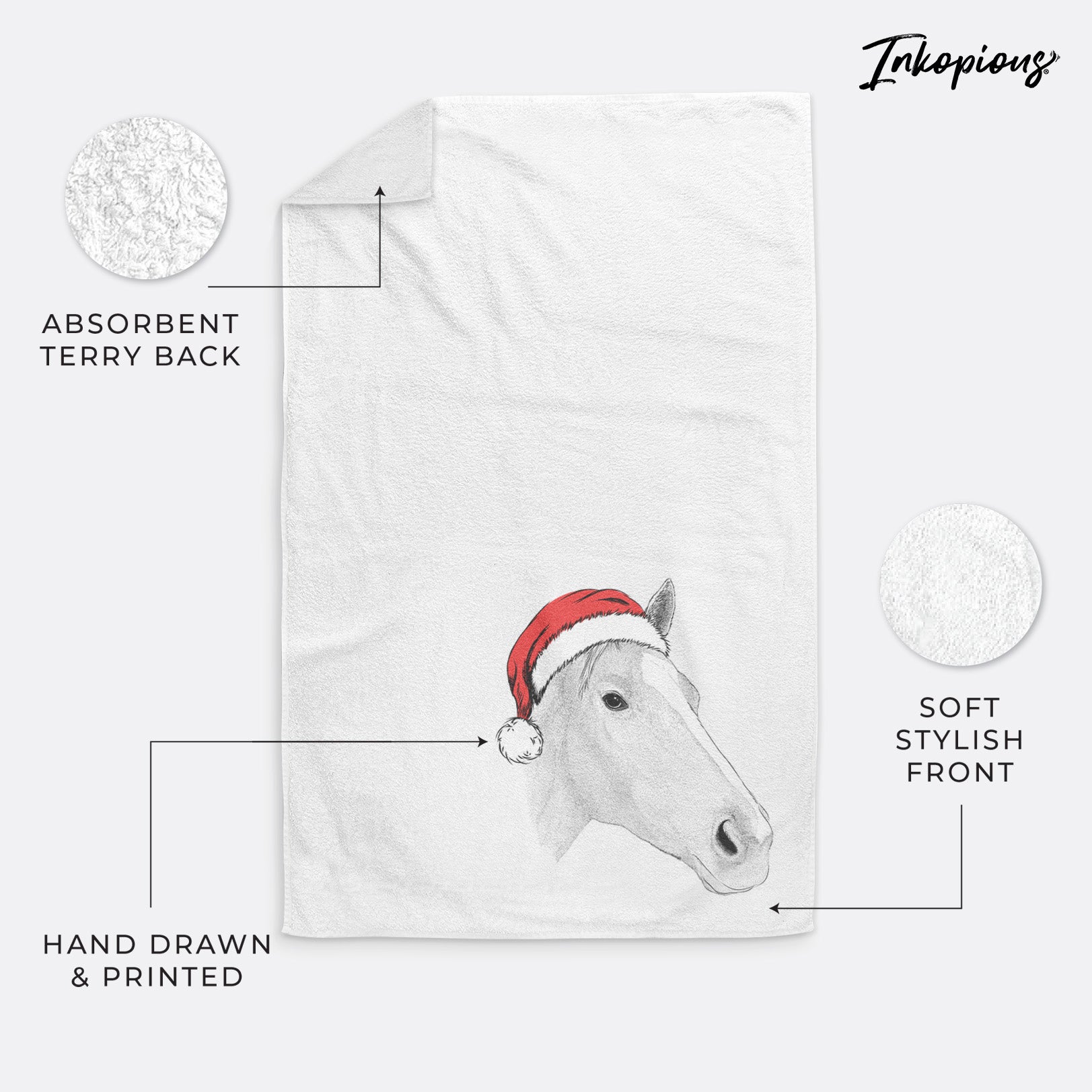 Westley the Horse Decorative Hand Towel