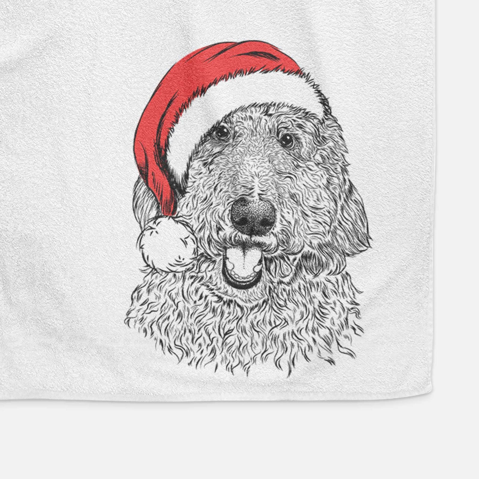 Whisper the Goldendoodle Decorative Hand Towel