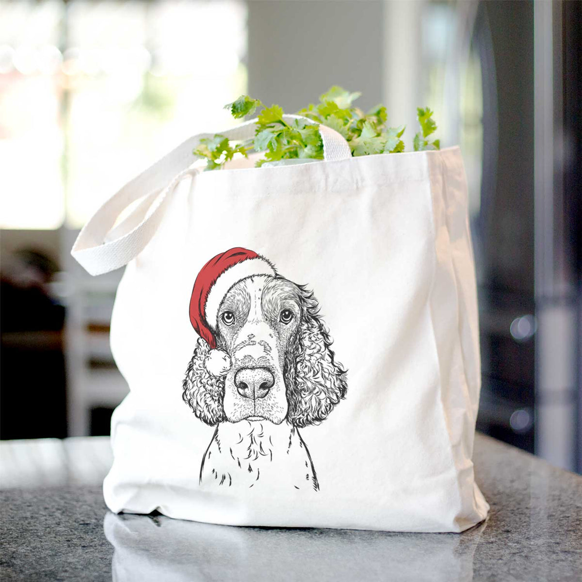 Wilbur the English Springer Spaniel - Tote Bag